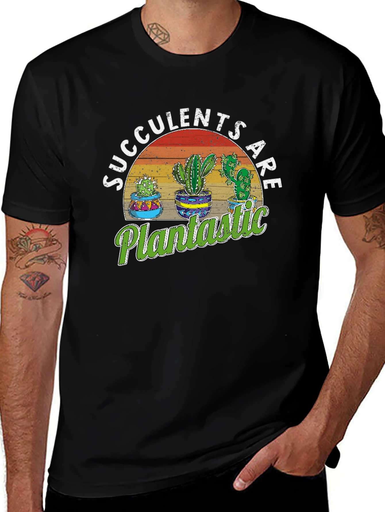 Succulents Are Plantastic Graphic Tee