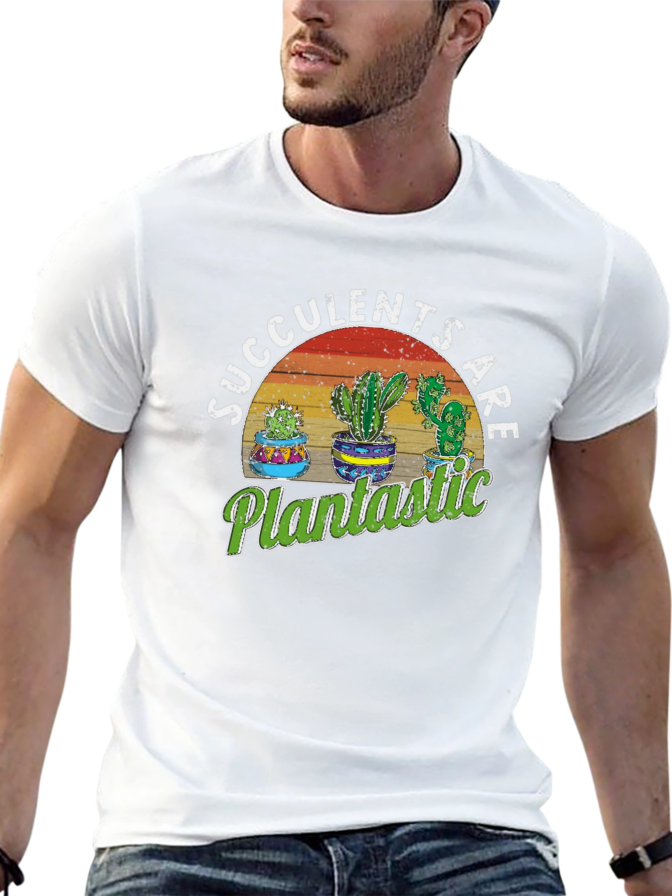 Succulents Are Plantastic Graphic Tee