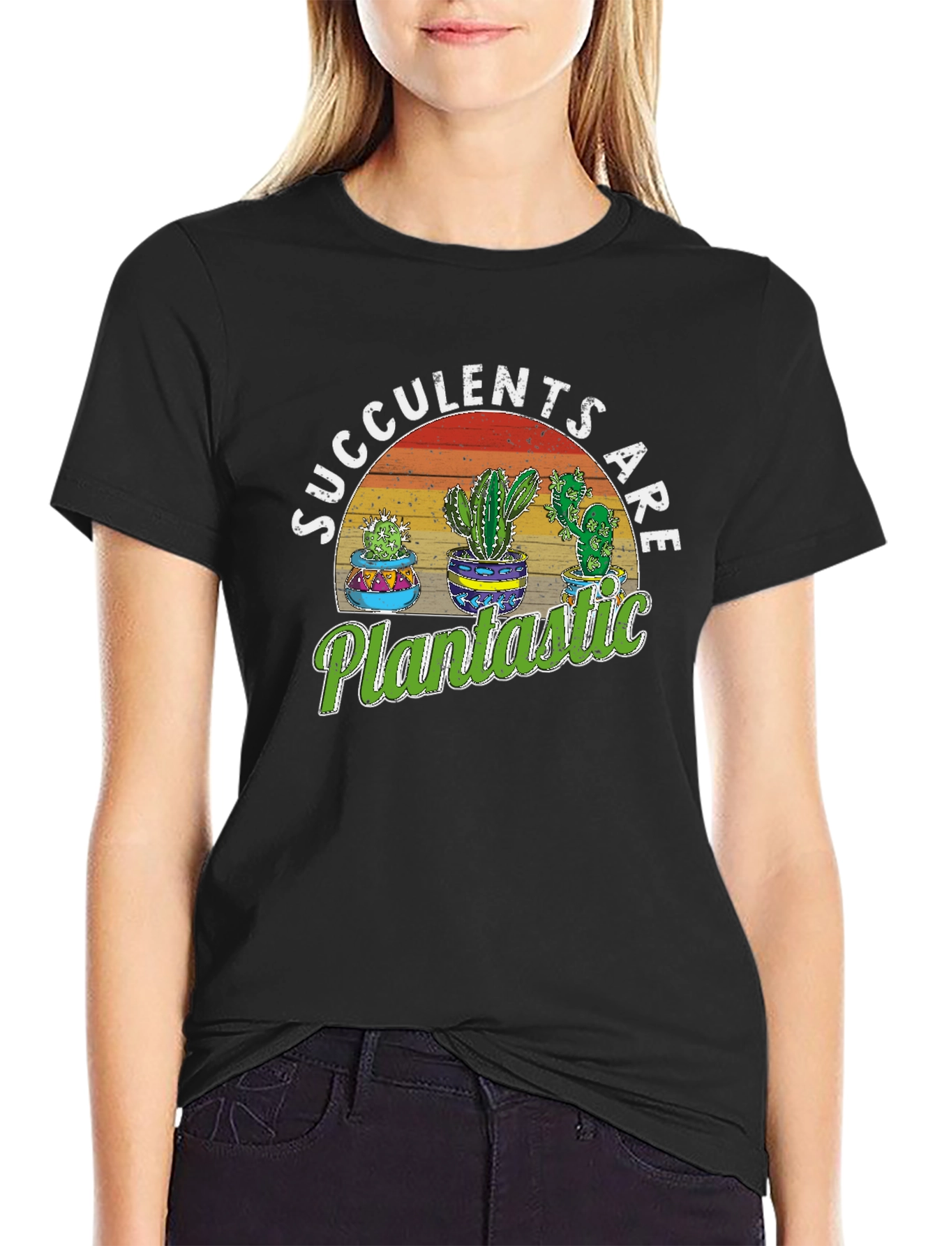 Succulents Are Plantastic Graphic Tee