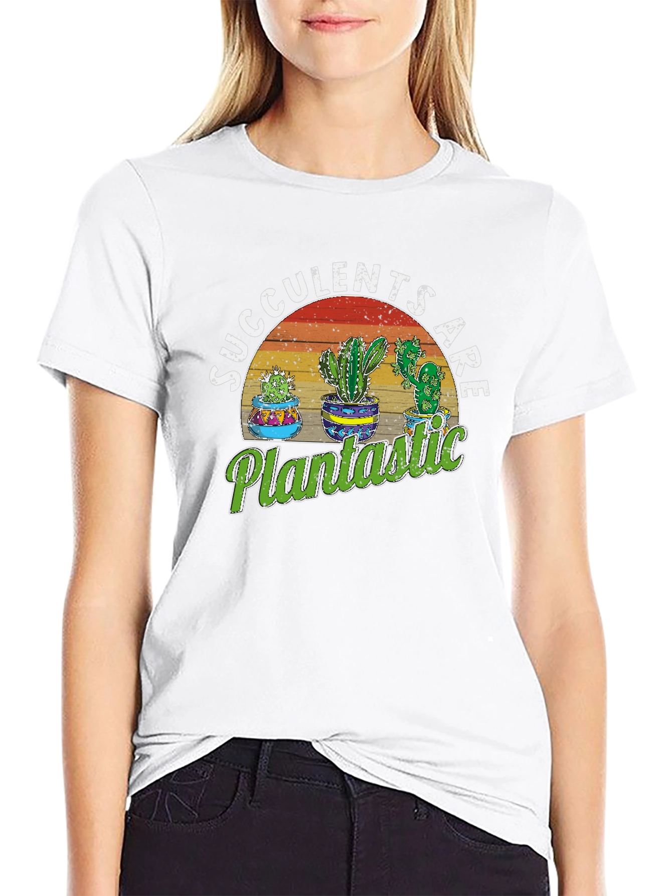 Succulents Are Plantastic Graphic Tee