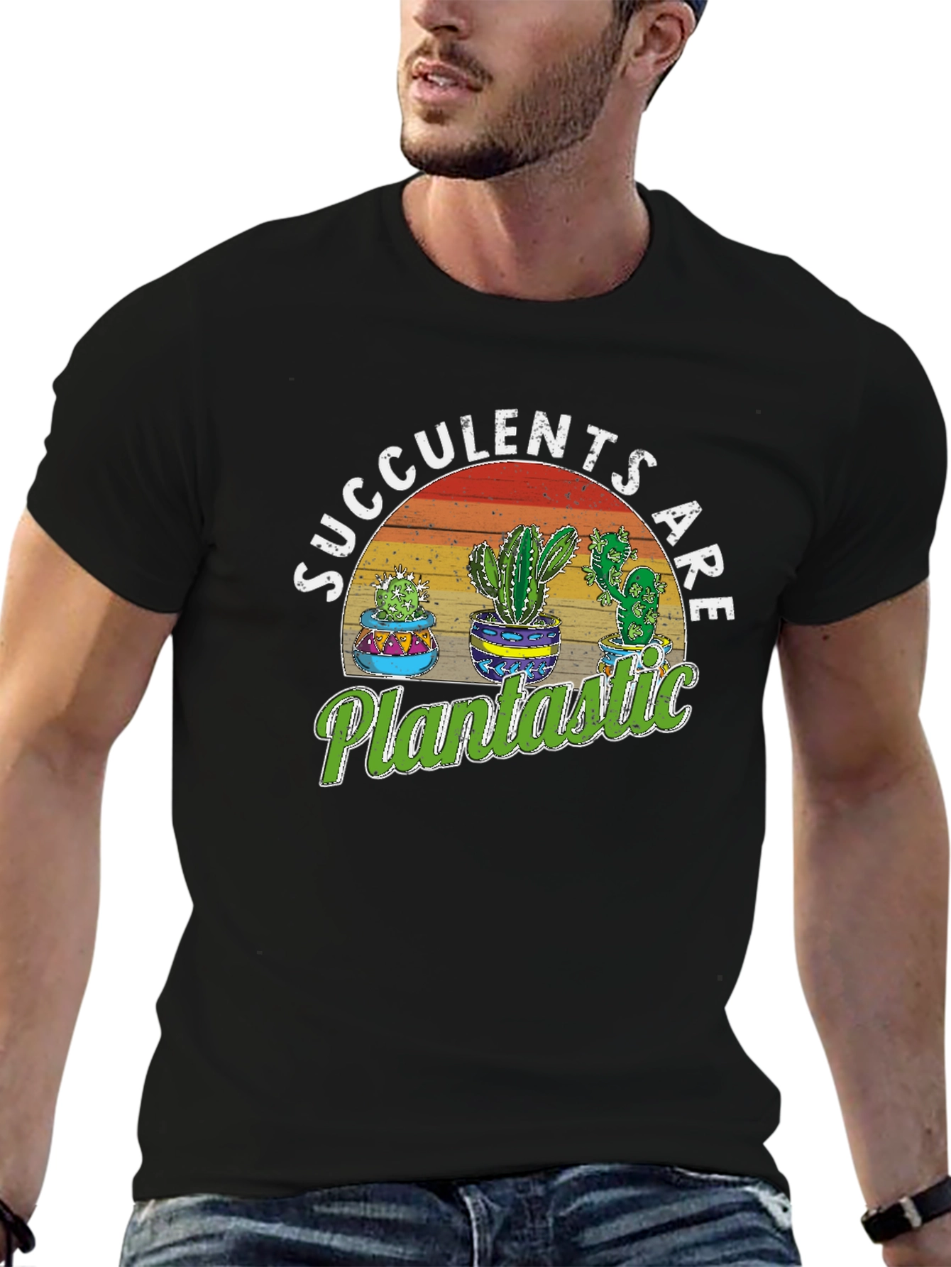 Succulents Are Plantastic Graphic Tee