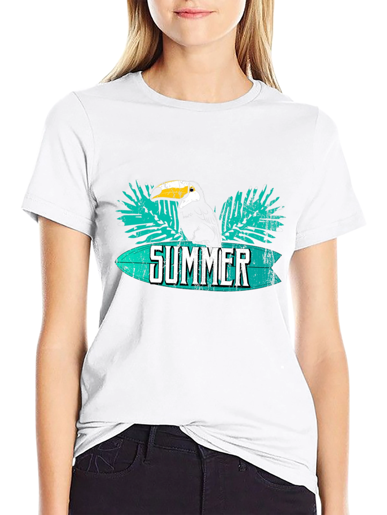 Tropical Toucan Summer T-Shirt