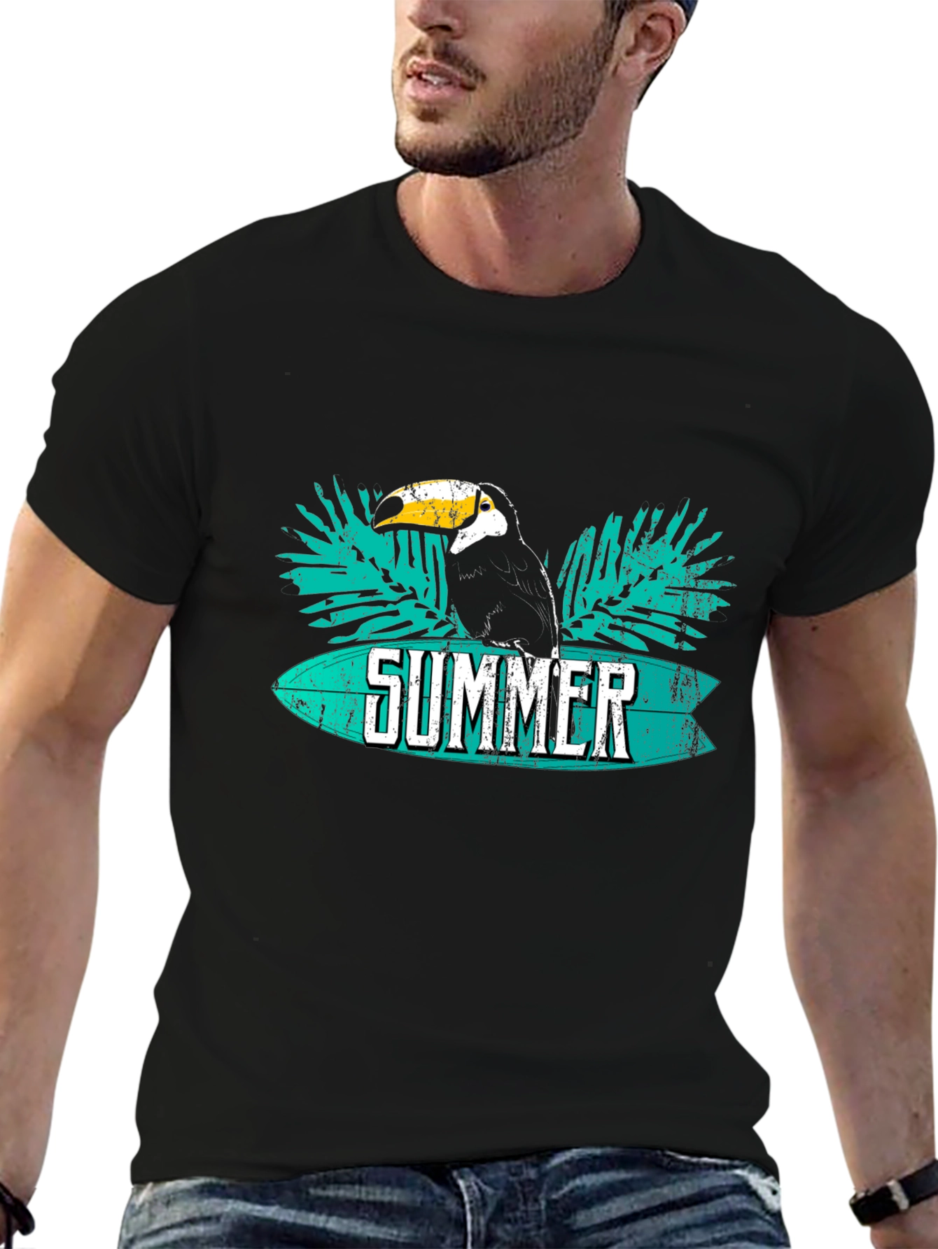Tropical Toucan Summer T-Shirt