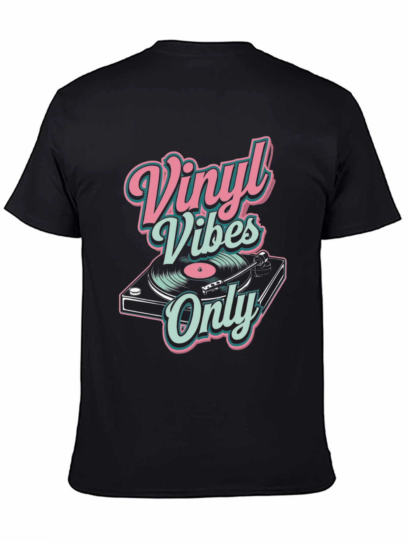 Vinyl Vibes Only Graphic Tee