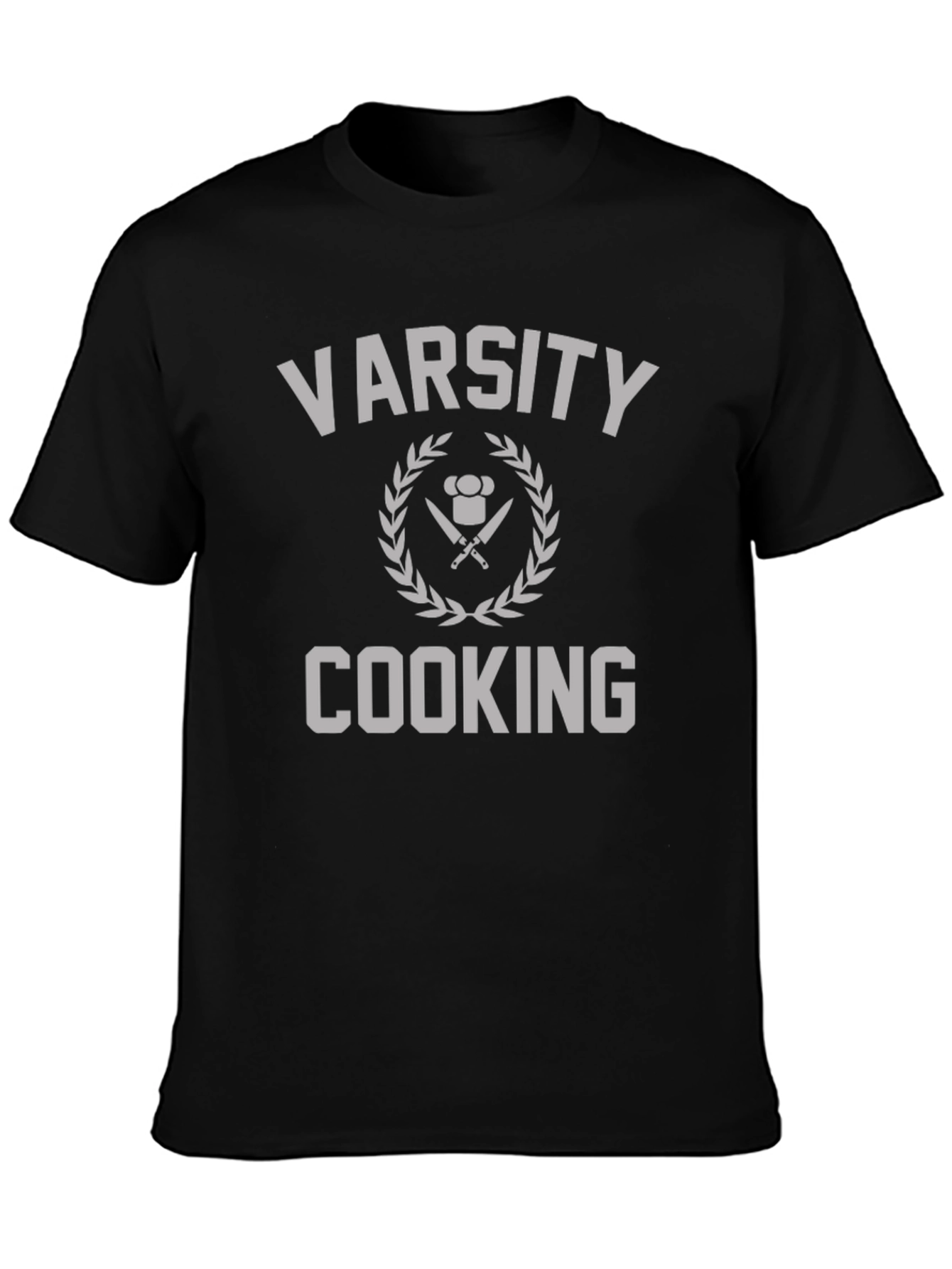 Varsity Cooking Graphic T-Shirt - Chef Gift