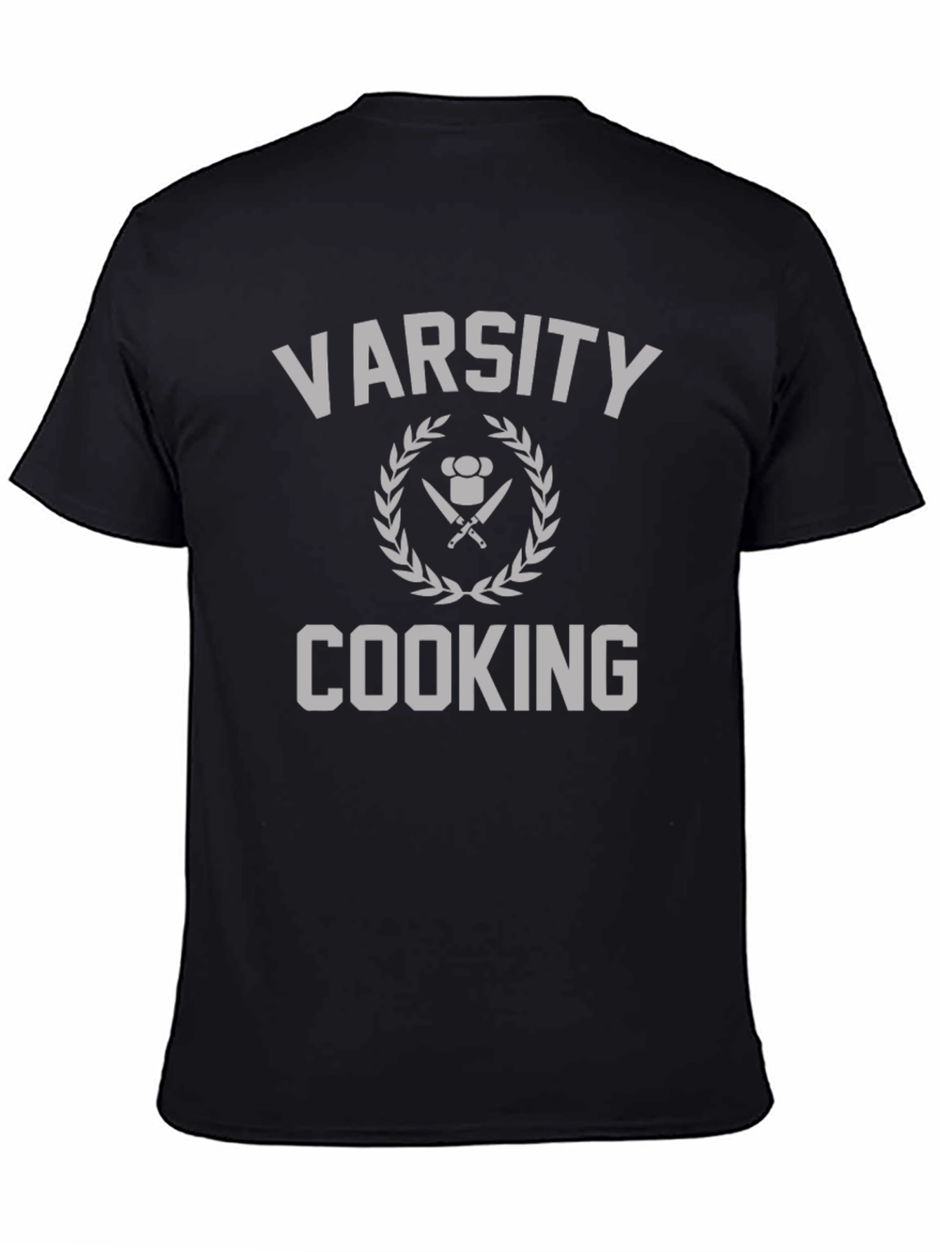 Varsity Cooking Graphic T-Shirt - Chef Gift