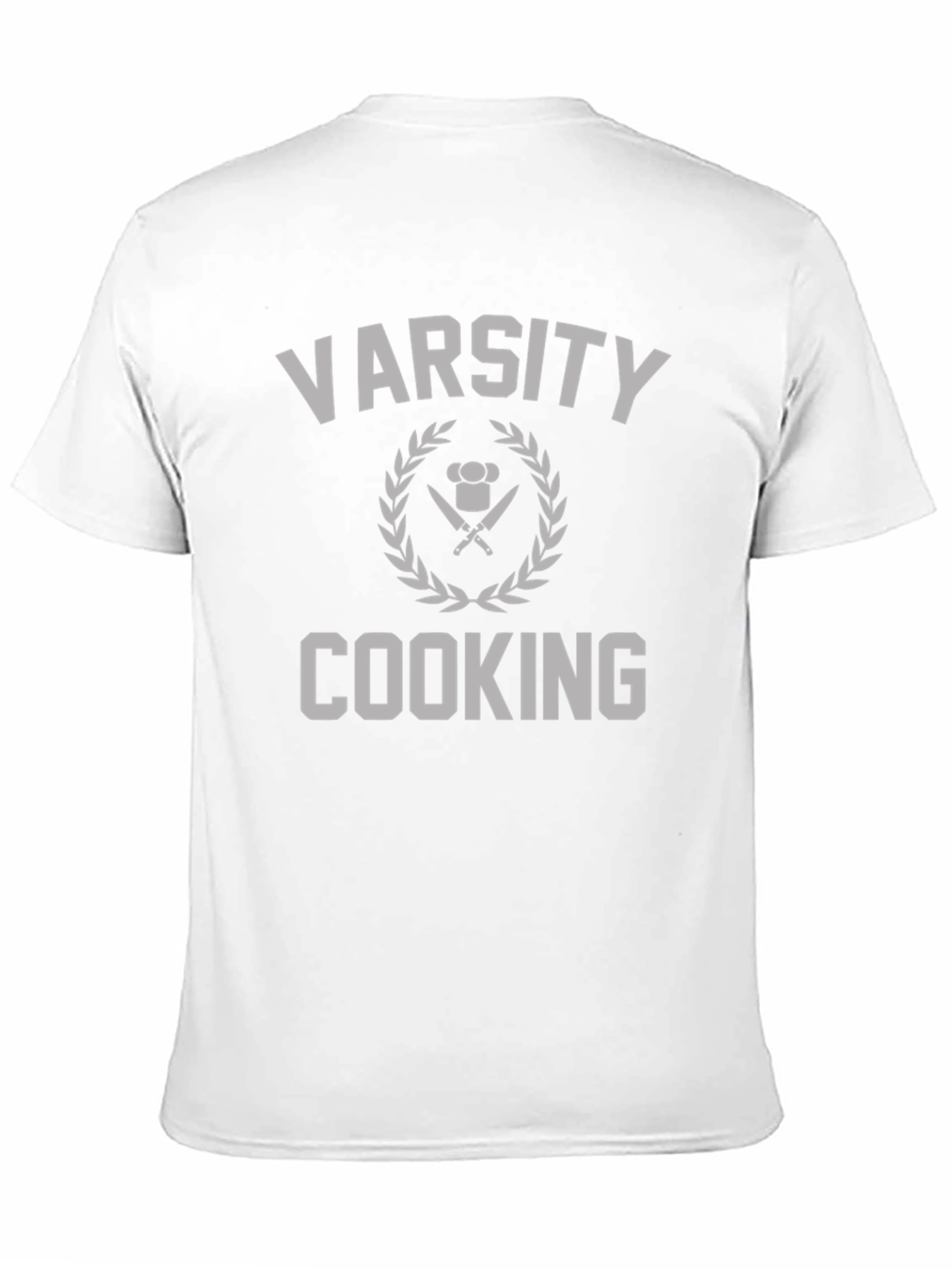 Varsity Cooking Graphic T-Shirt - Chef Gift