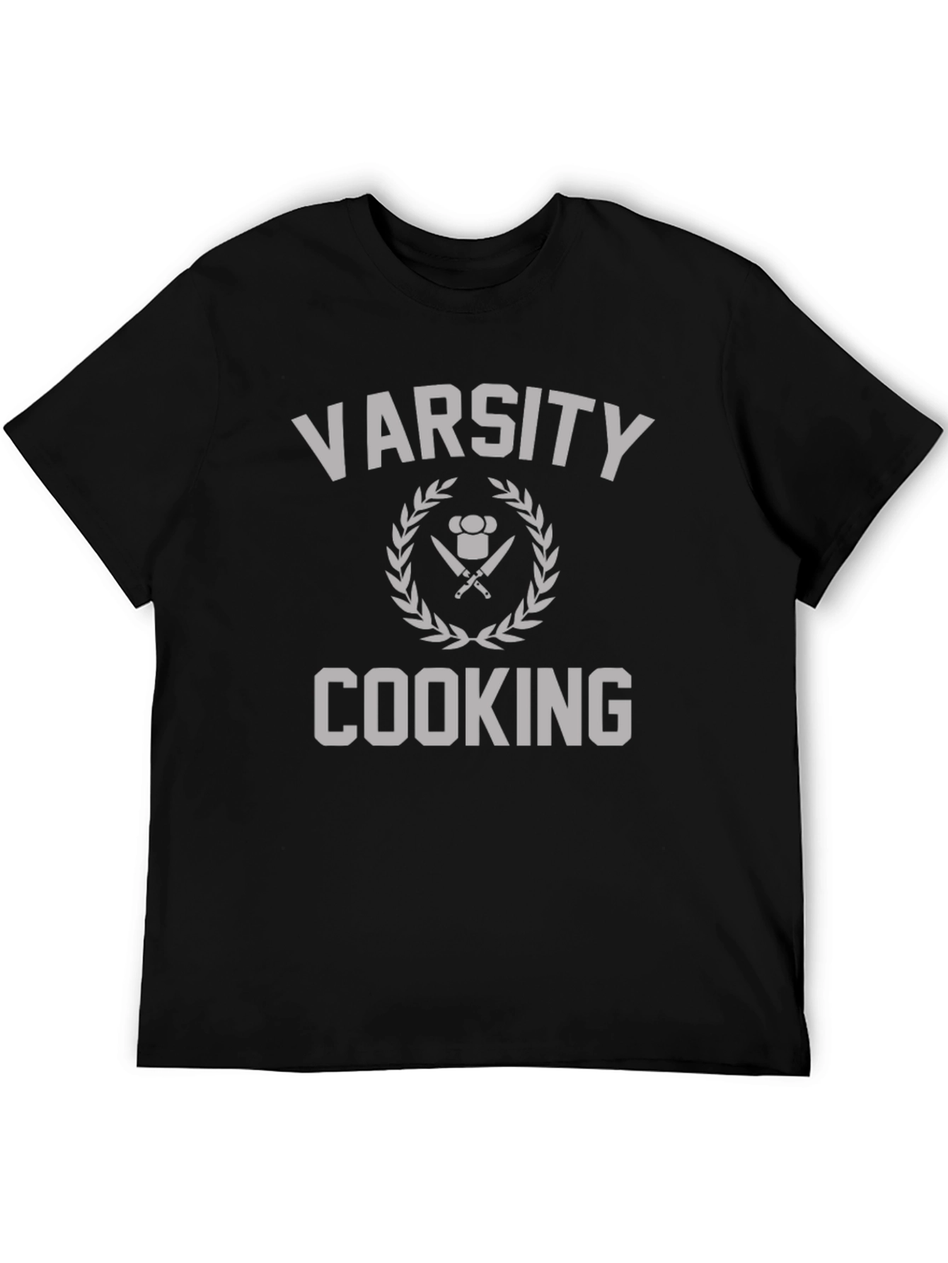 Varsity Cooking Graphic T-Shirt - Chef Gift