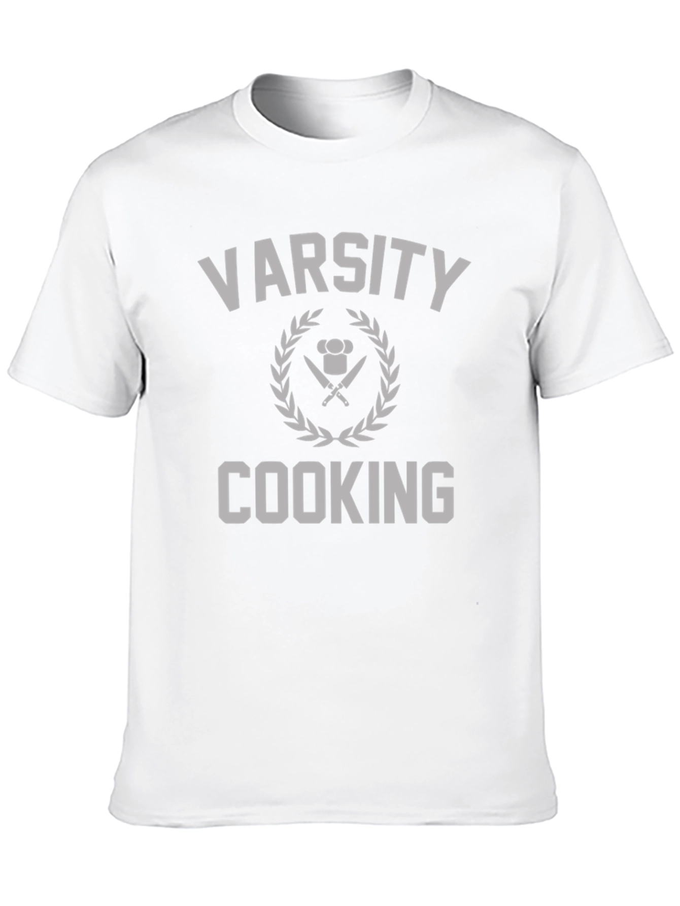 Varsity Cooking Graphic T-Shirt - Chef Gift