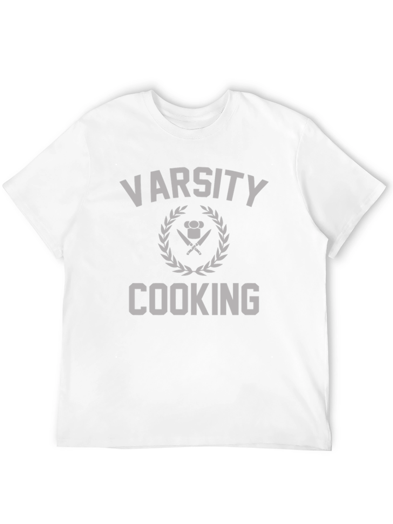 Varsity Cooking Graphic T-Shirt - Chef Gift