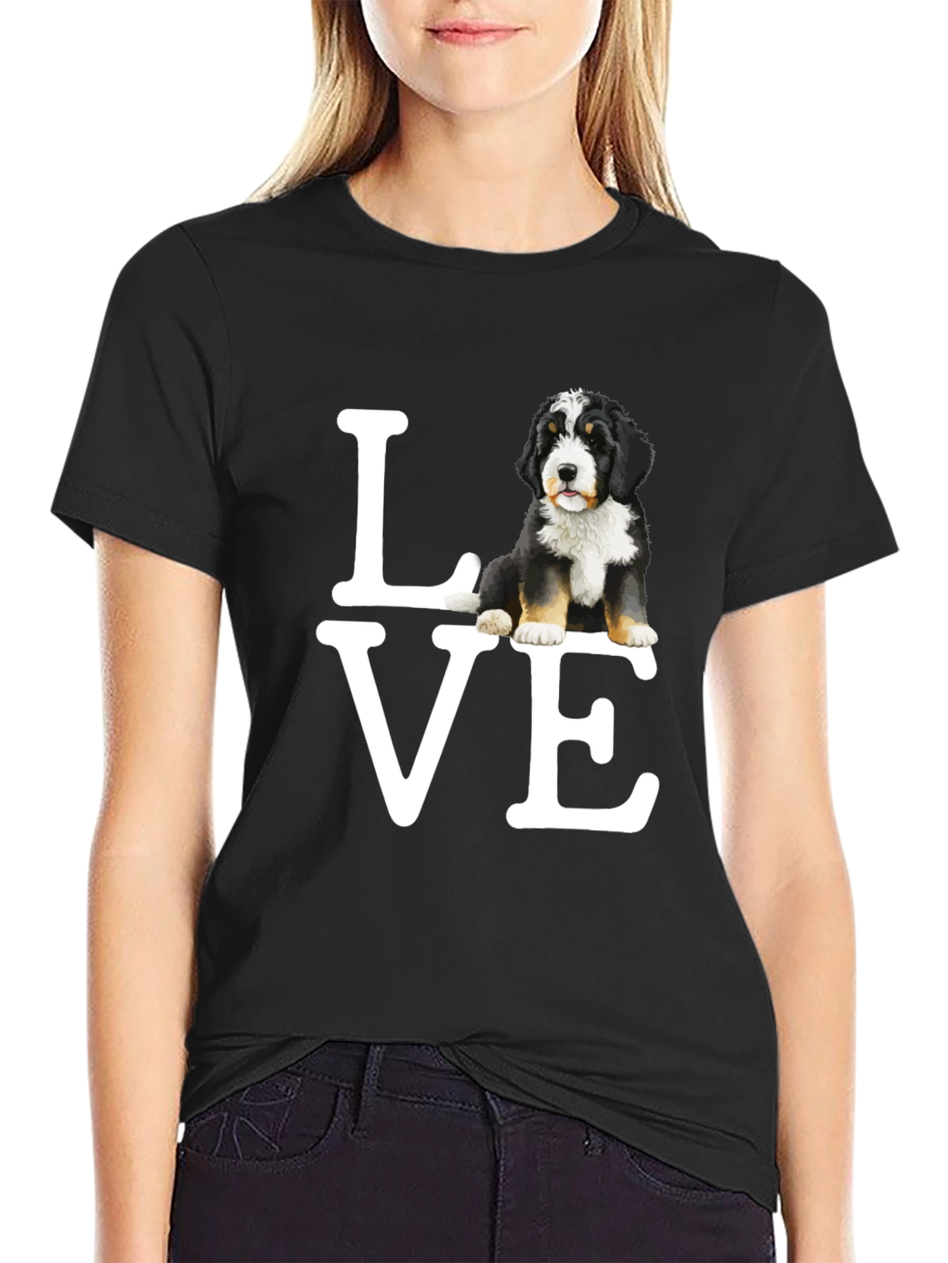 Bernese Mountain Dog LOVE T-Shirt