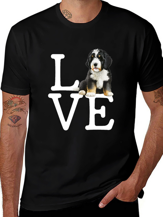 Bernese Mountain Dog LOVE T-Shirt