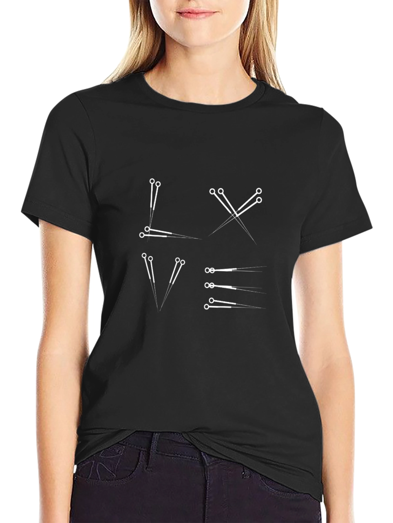 Acupuncture Love Black T-Shirt