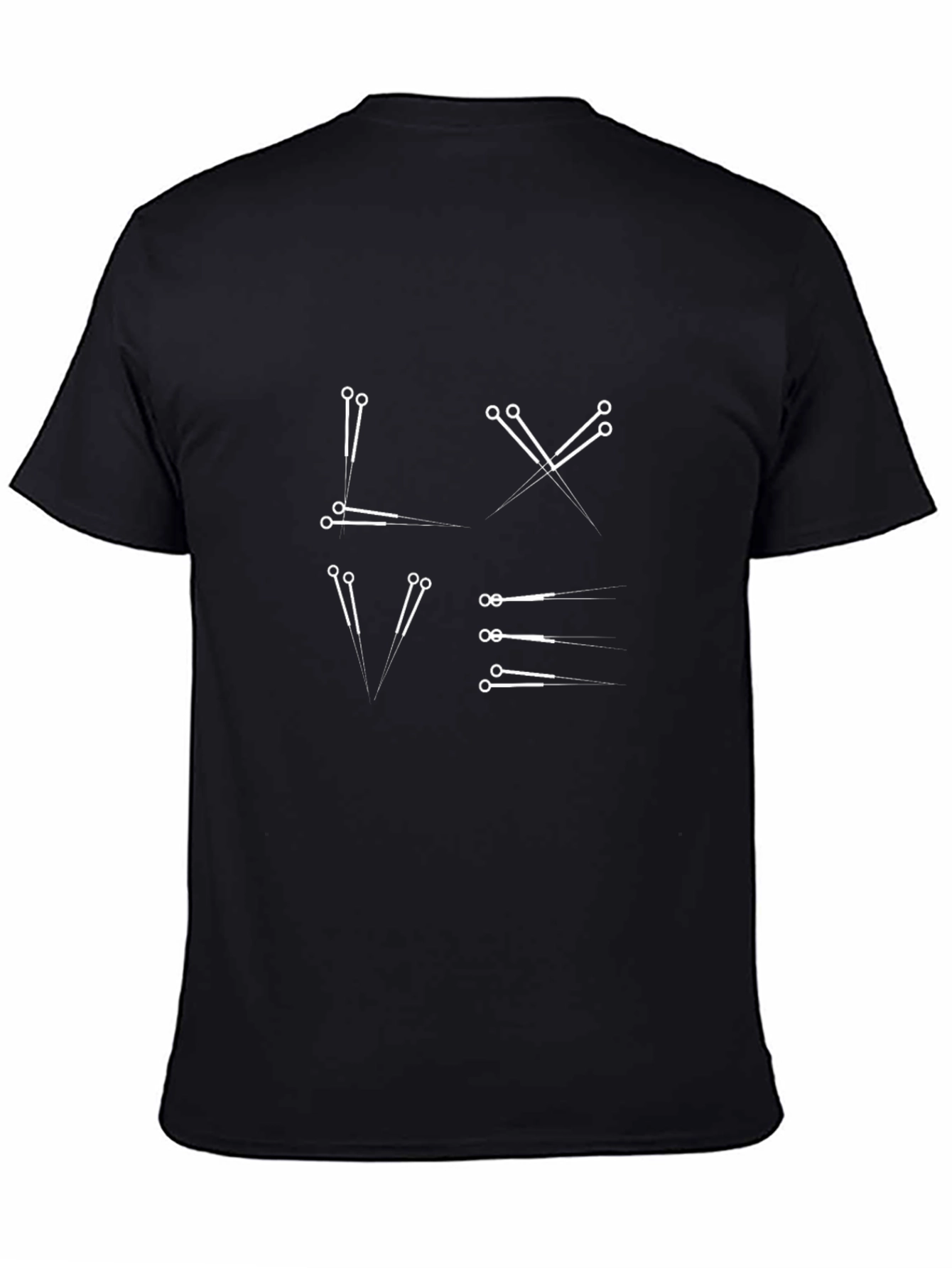 Acupuncture Love Black T-Shirt