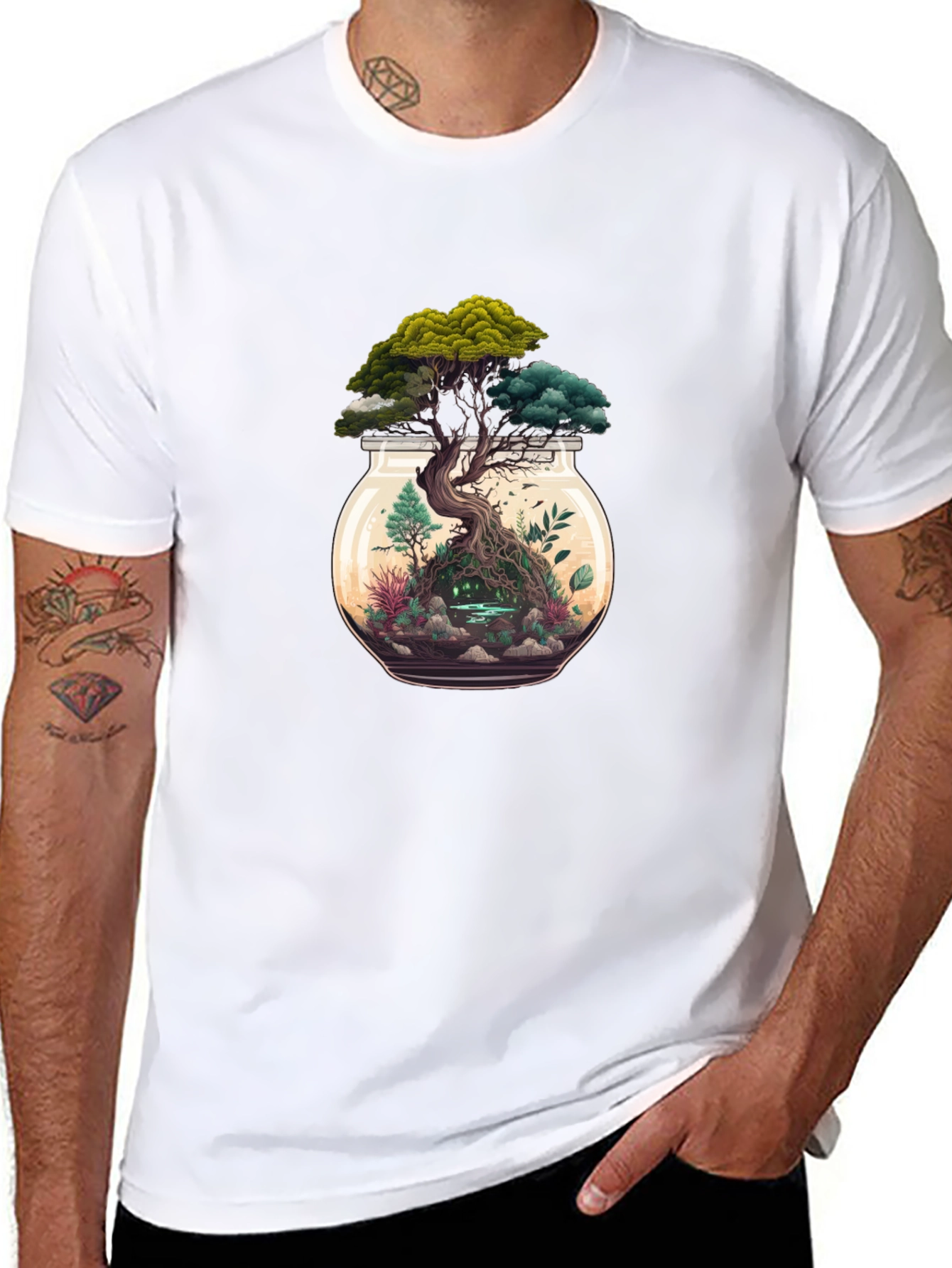 Terrarium Tree Graphic Tee