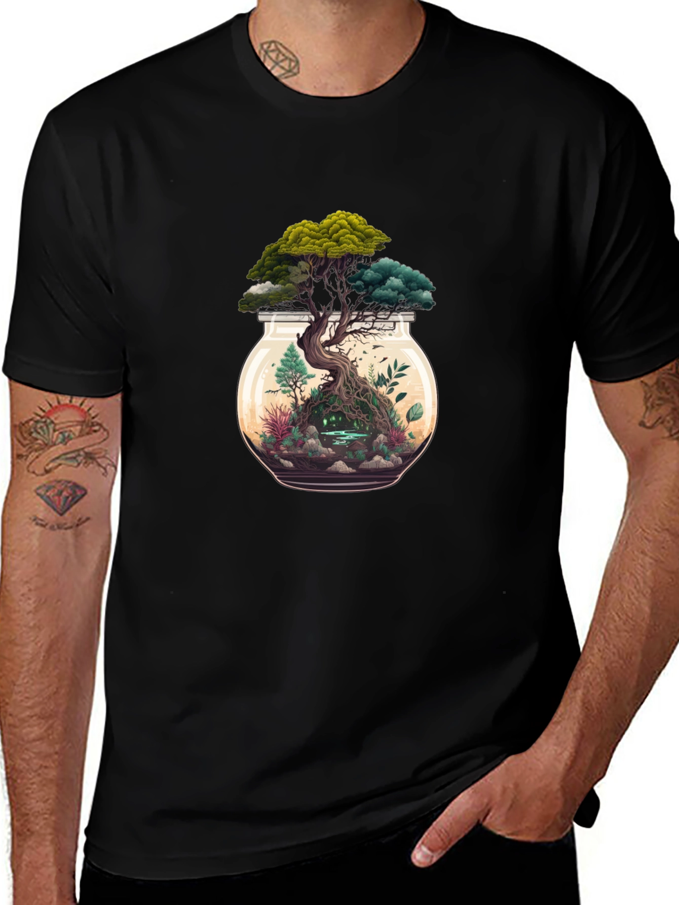 Terrarium Tree Graphic Tee