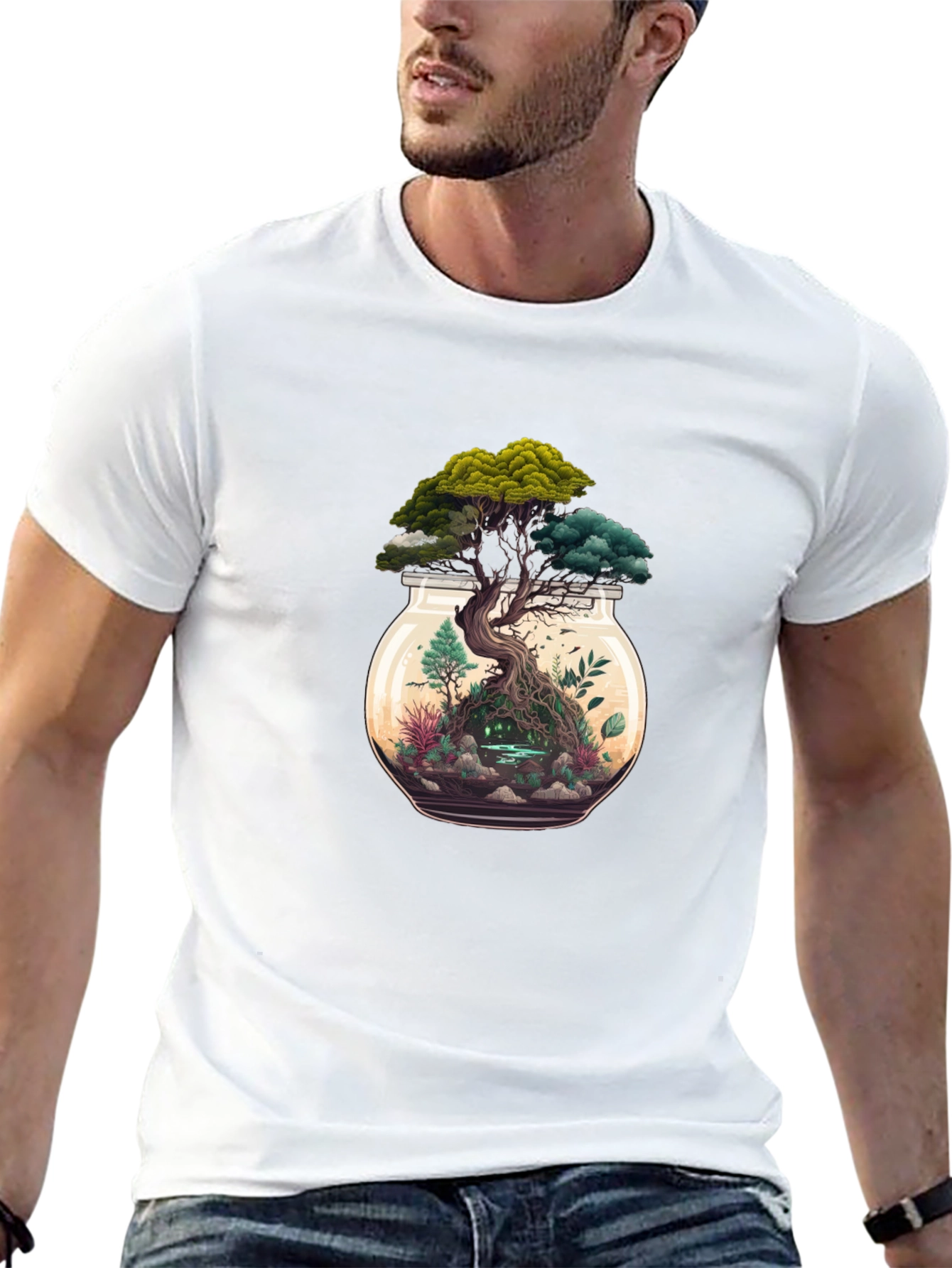 Terrarium Tree Graphic Tee