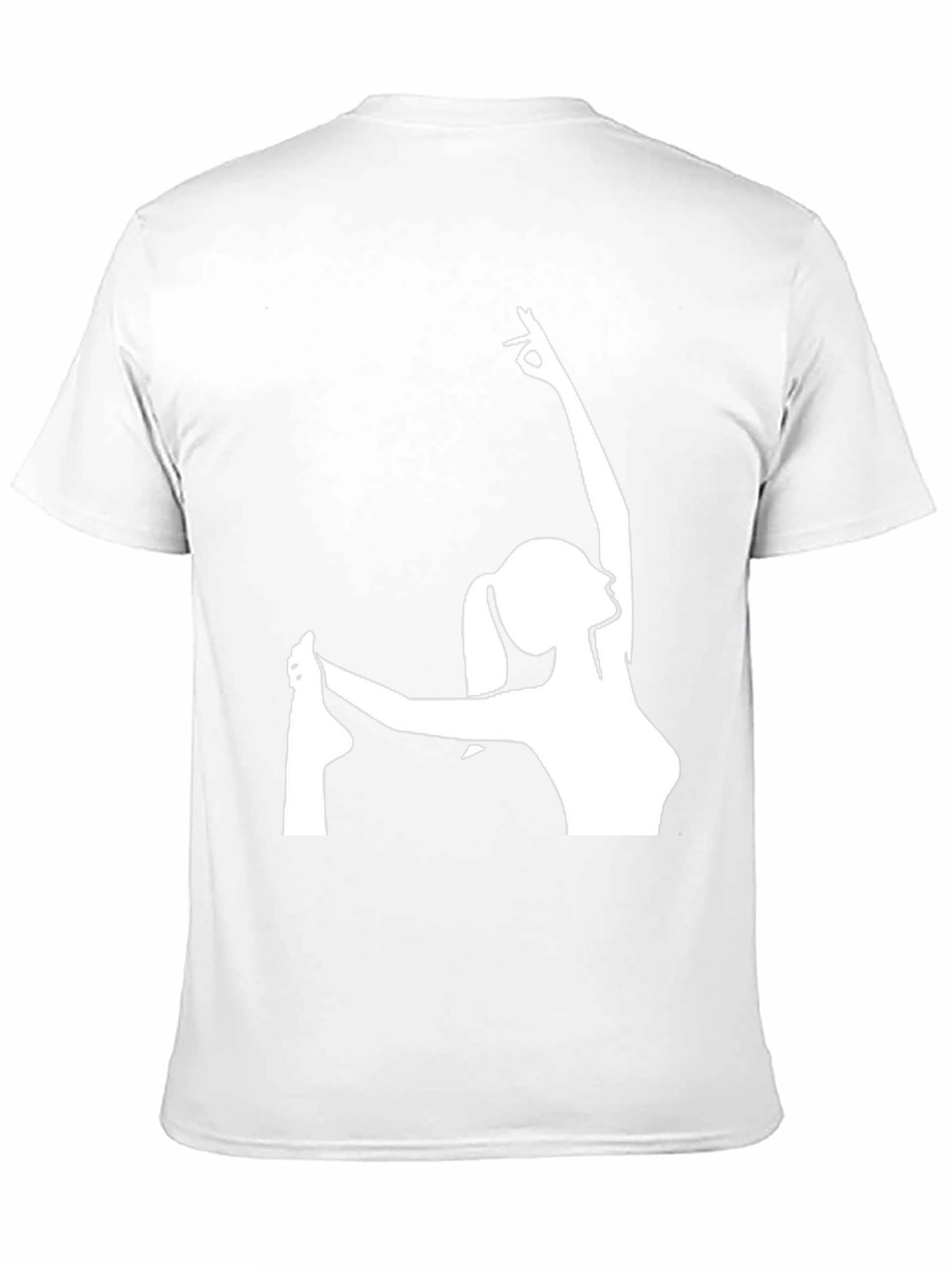 Yoga Pose Graphic T-Shirt - Black