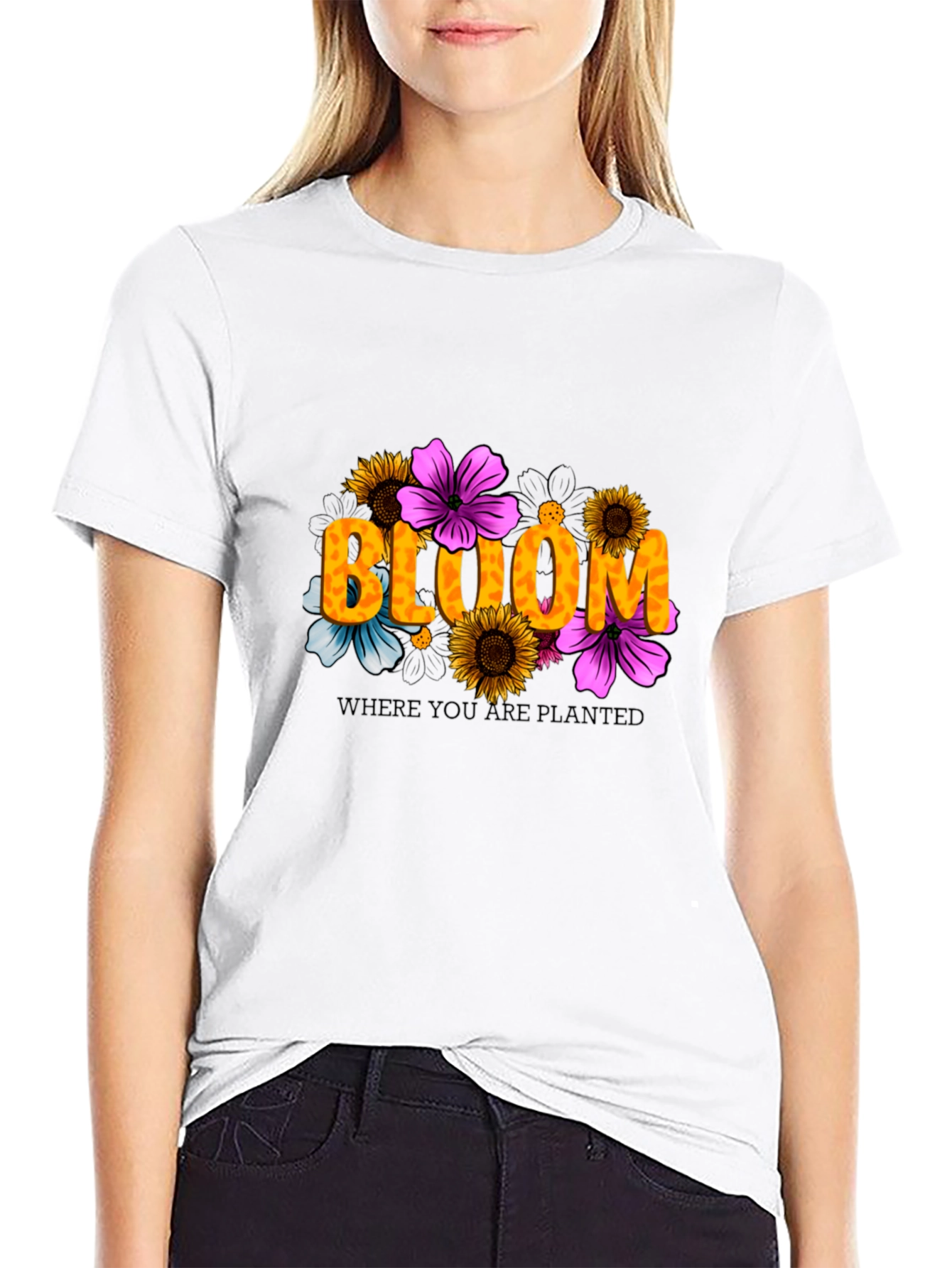 Bloom Floral Graphic T-Shirt