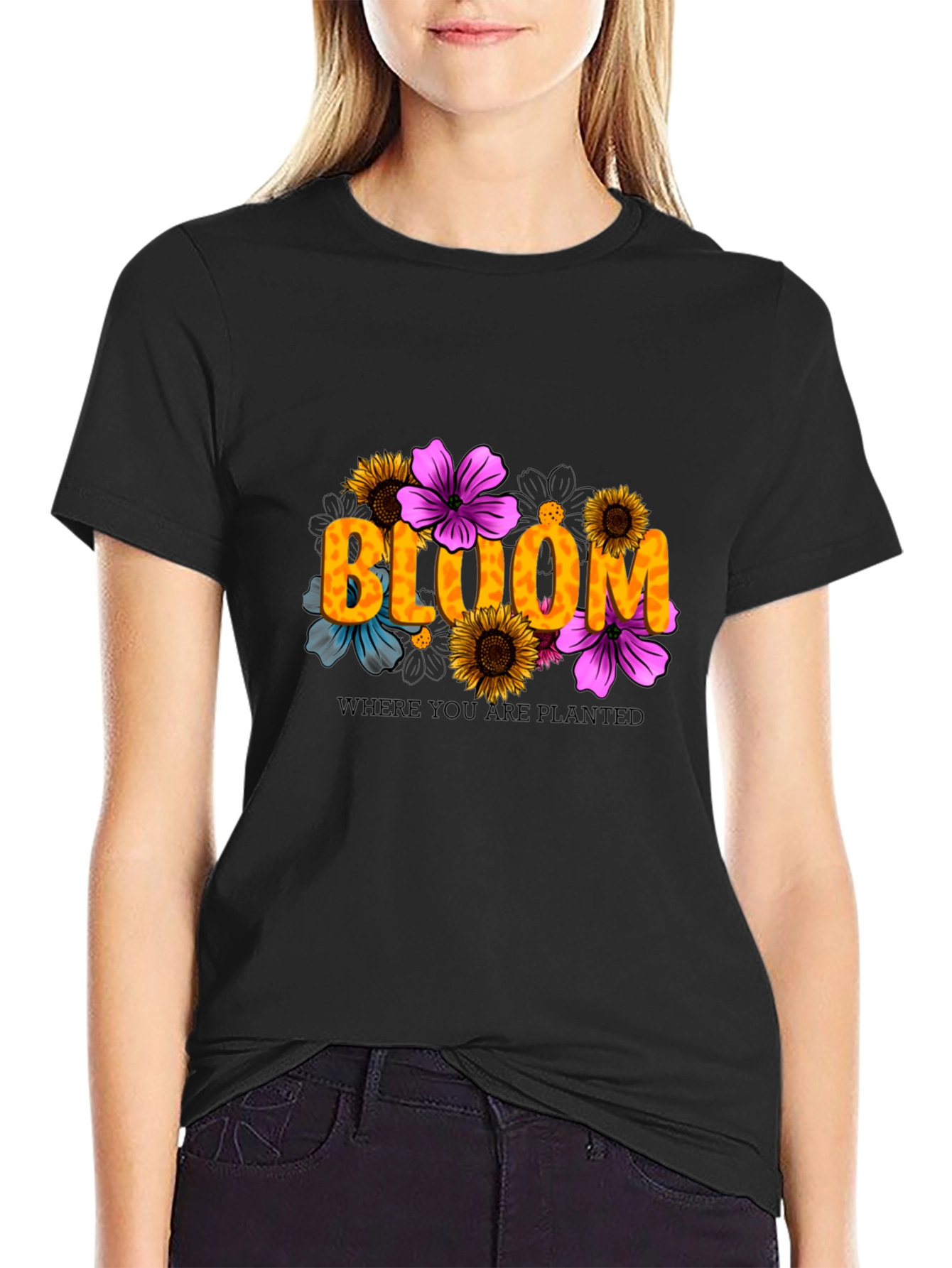 Bloom Floral Graphic T-Shirt
