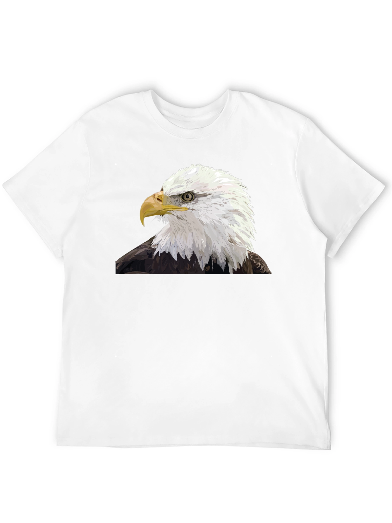 Bald Eagle Graphic T-Shirt - Black