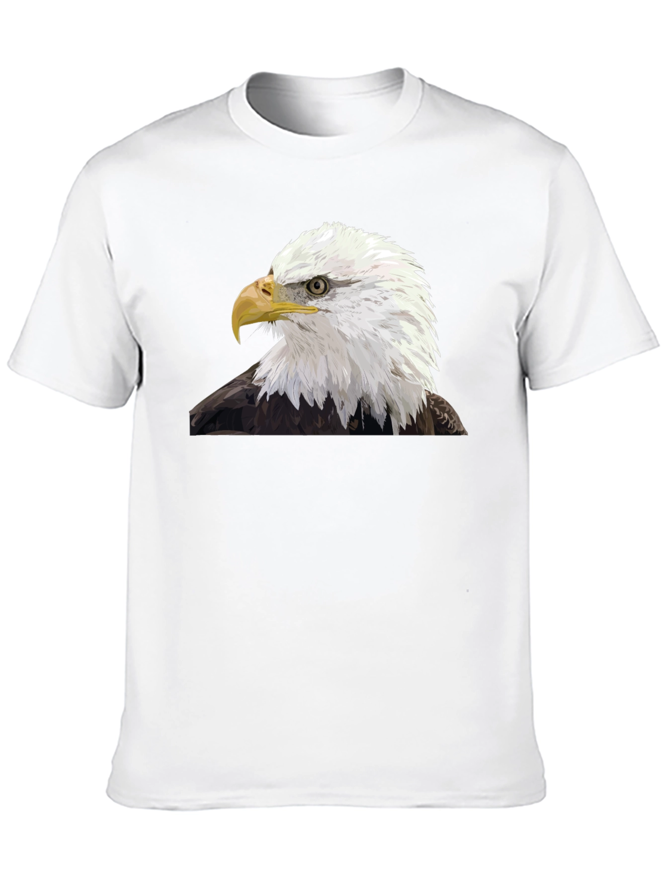 Bald Eagle Graphic T-Shirt - Black