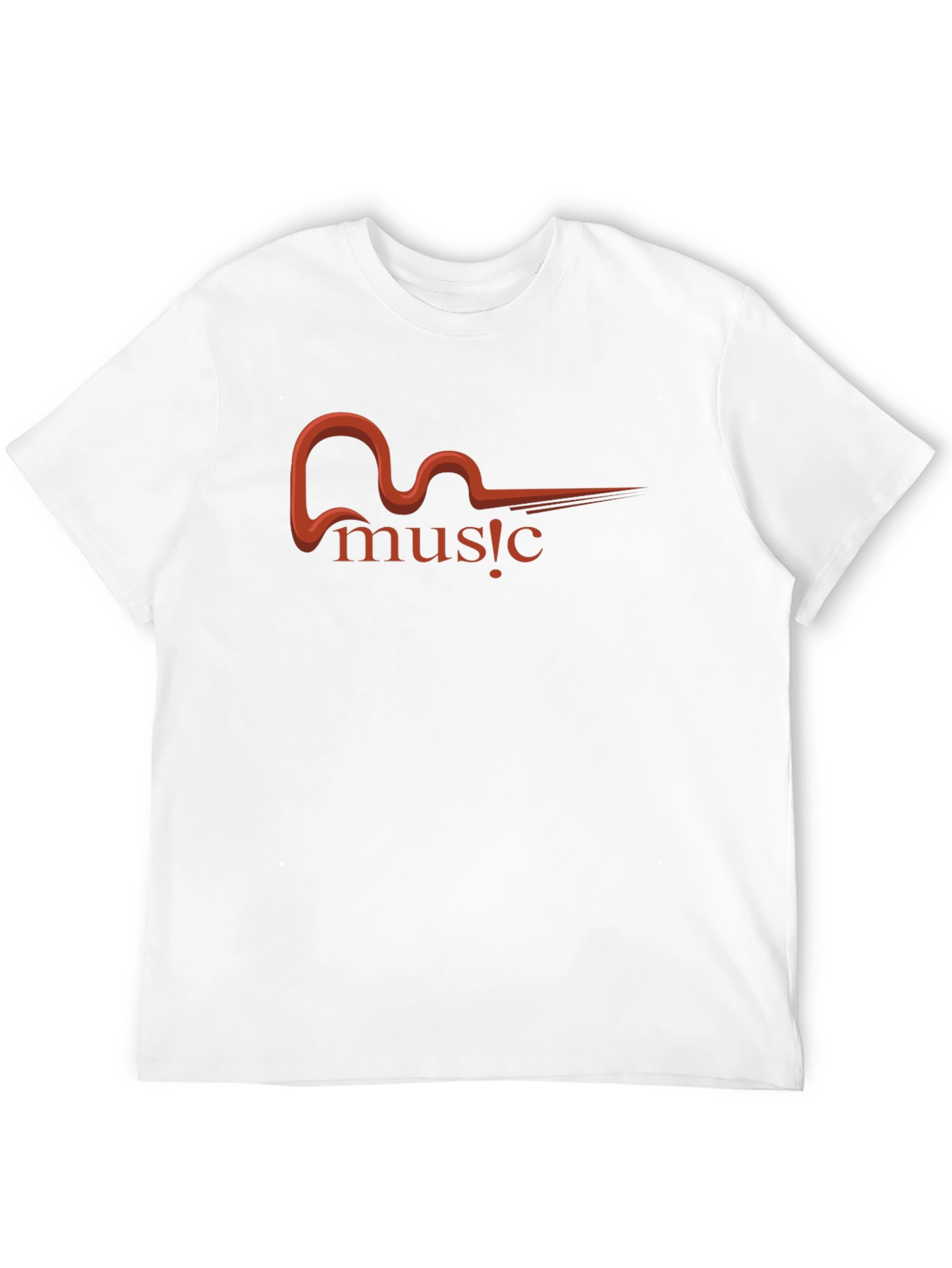 Music Graphic T-Shirt - Black Tee