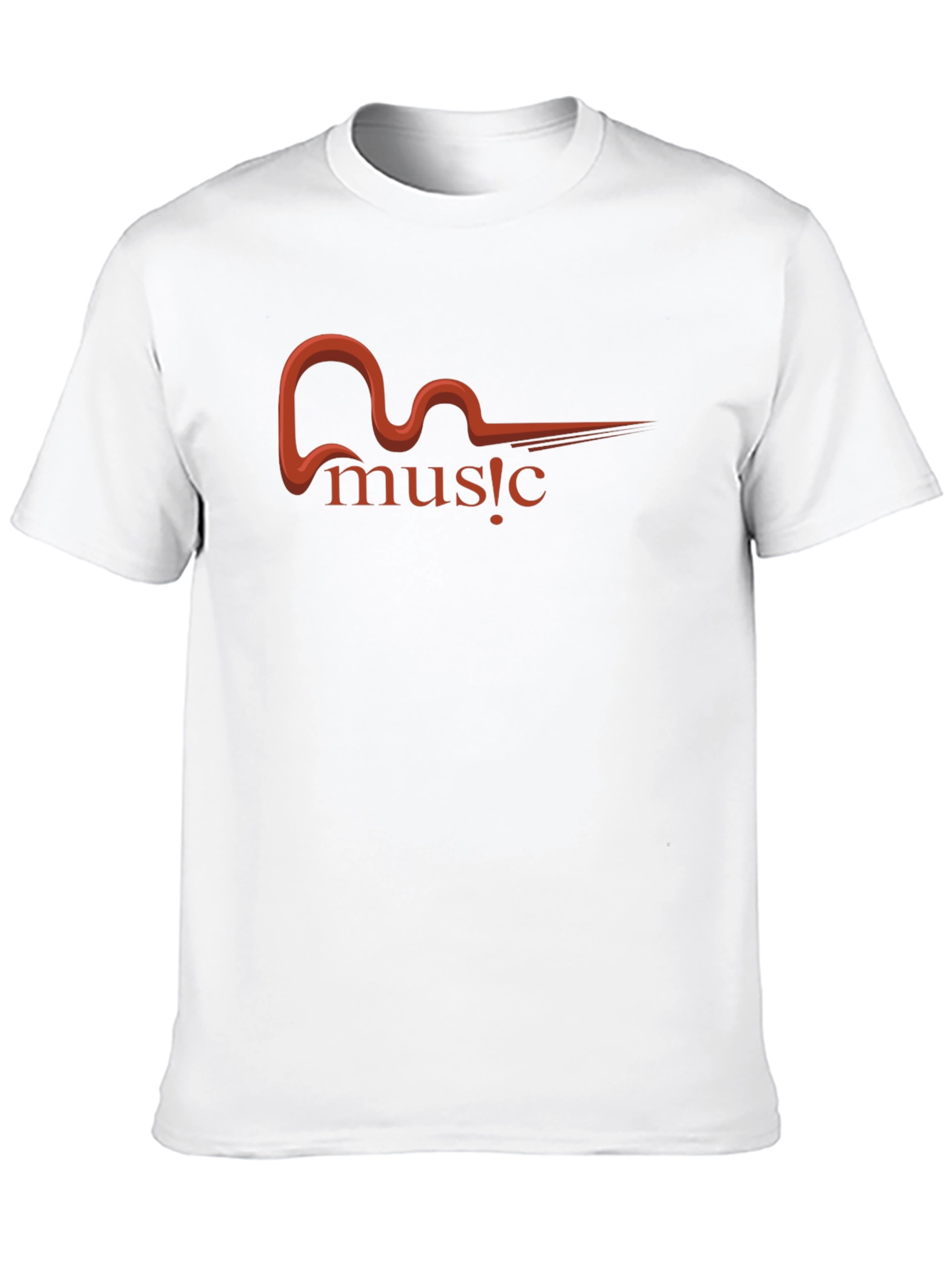 Music Graphic T-Shirt - Black Tee
