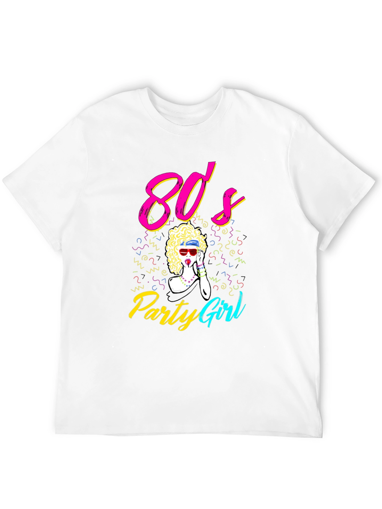 80s Party Girl Graphic Tee