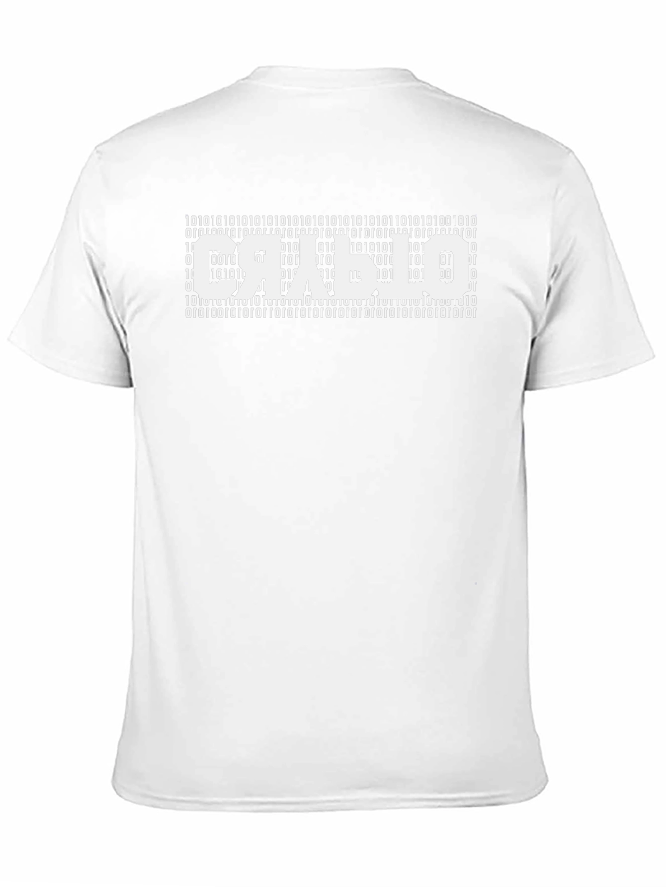 Binary Code T-Shirt - Geeky Data Design
