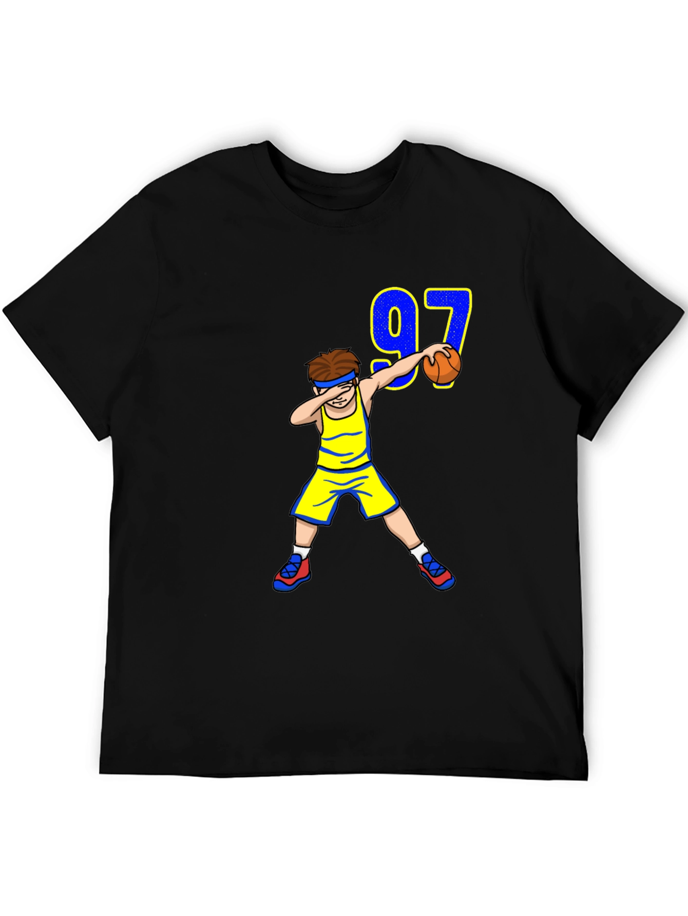 Basketball Dab T-Shirt - Number 97
