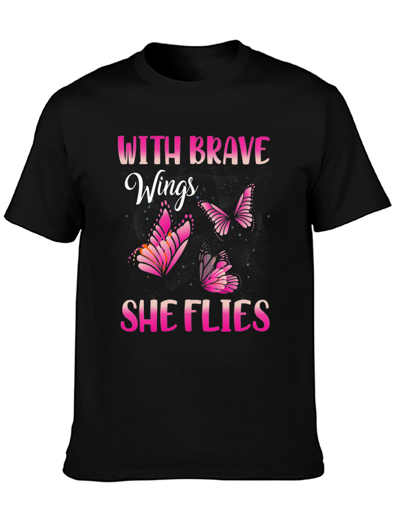 Brave Wings Butterfly Graphic Tee