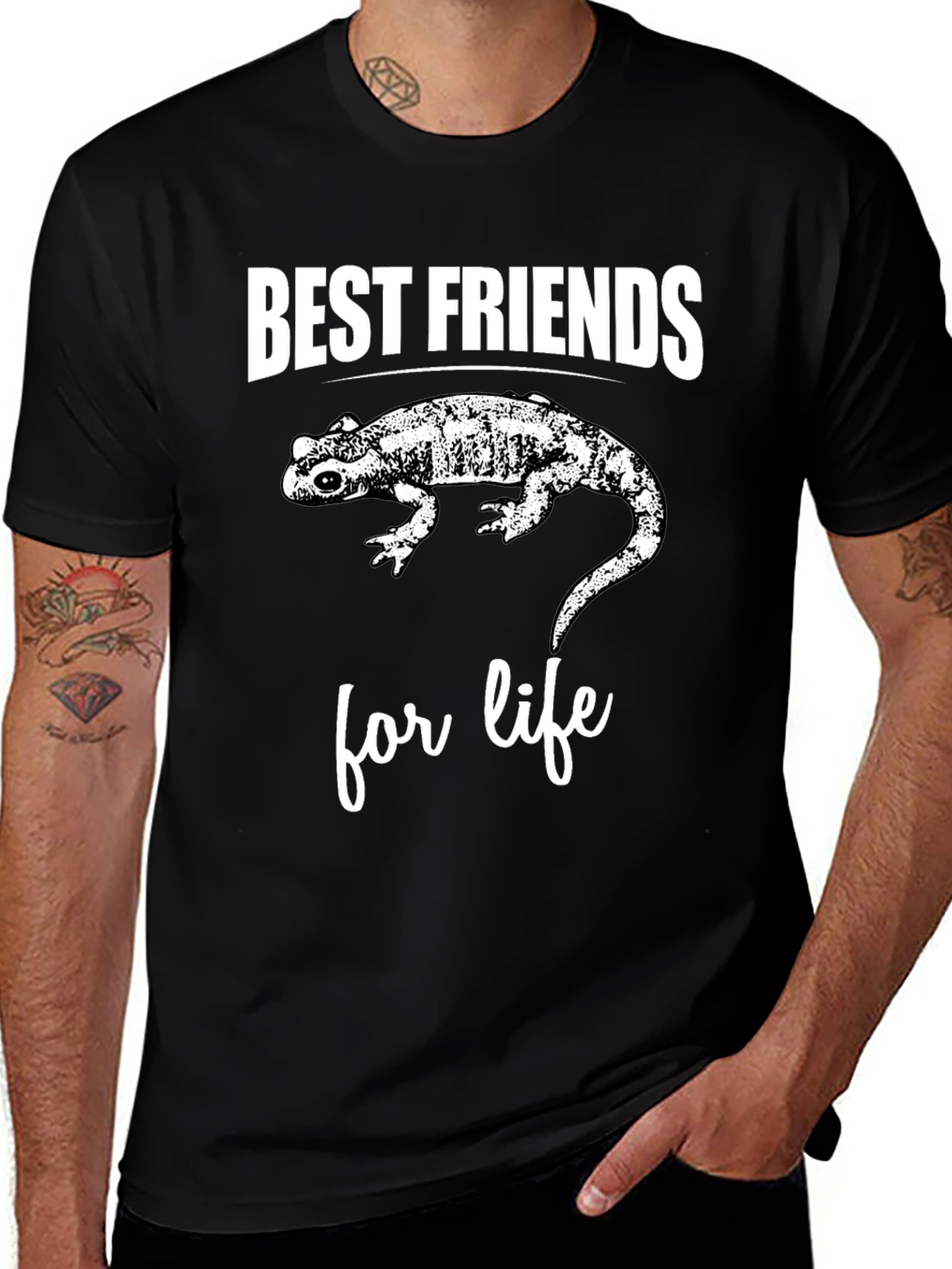 Best Friends For Life Salamander T-Shirt