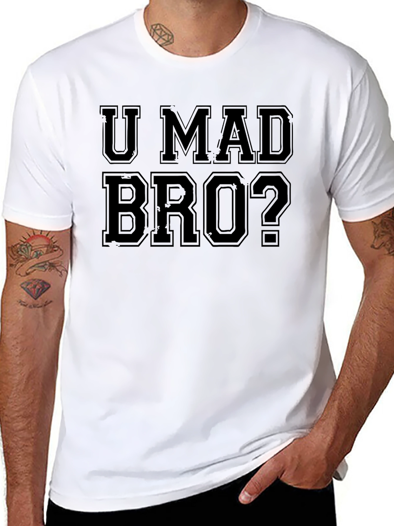 U Mad Bro? Graphic T-Shirt