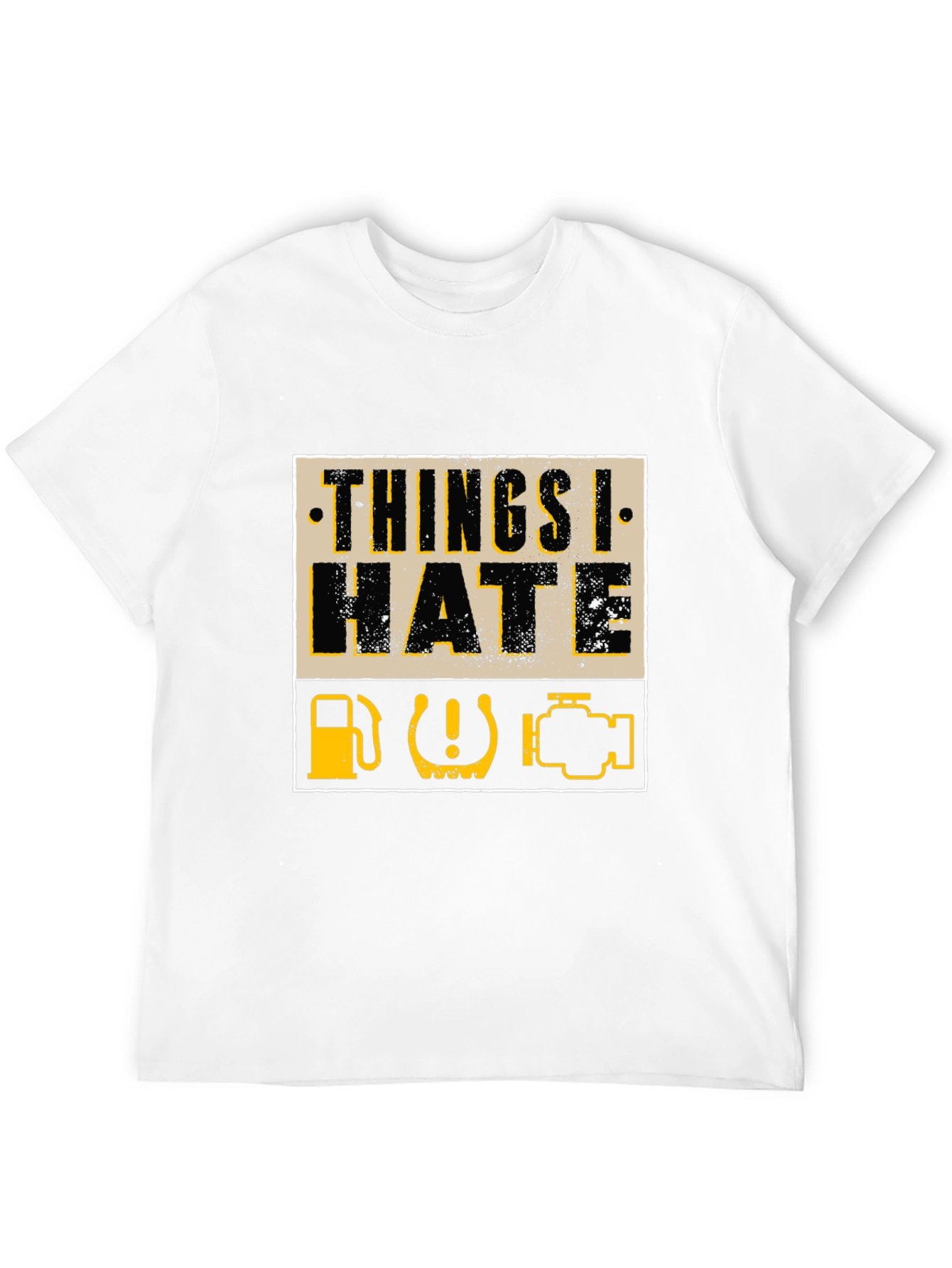 Things I Hate Car Problems Funny Mechanic T-Shirt