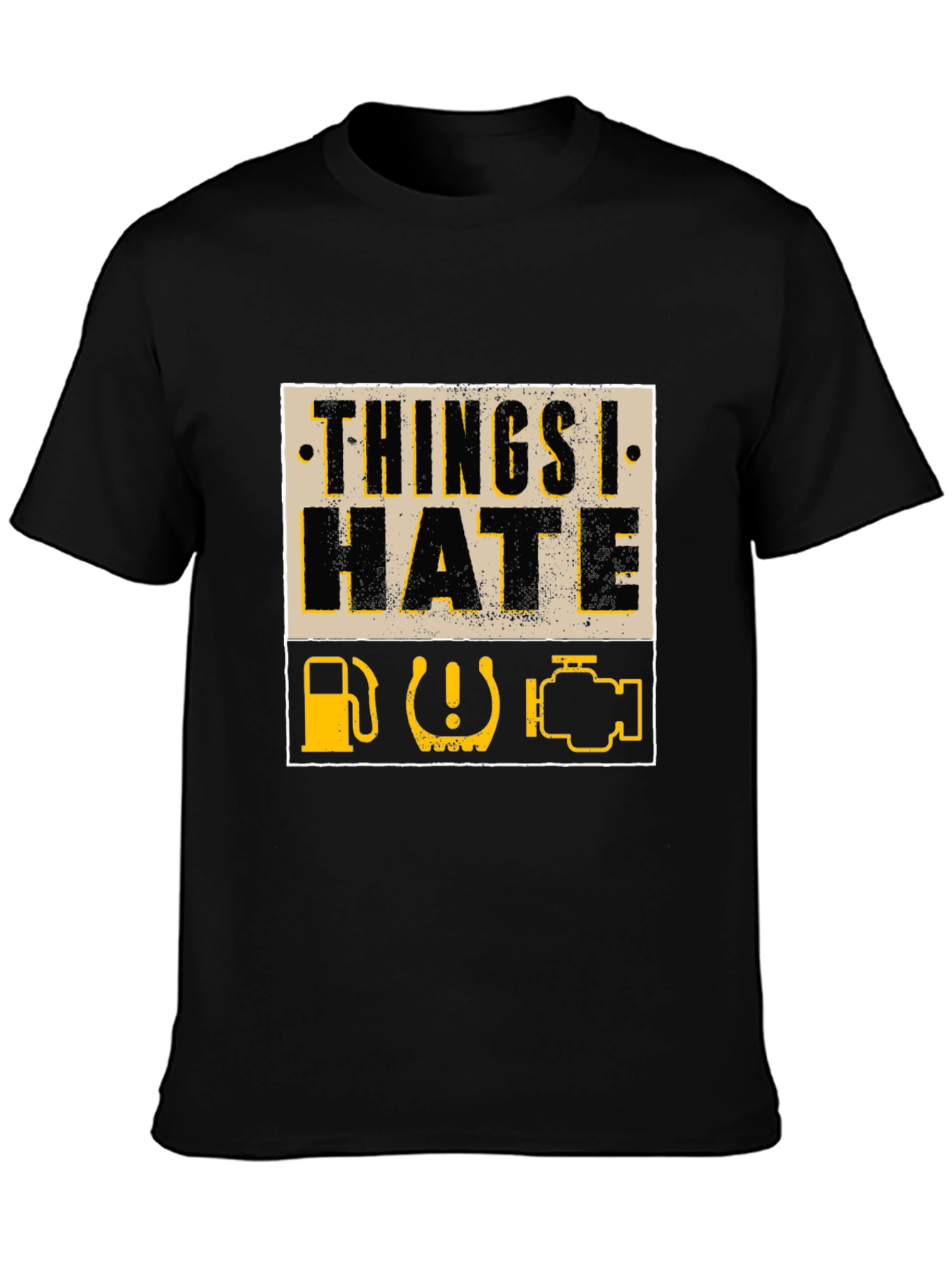 Things I Hate Car Problems Funny Mechanic T-Shirt