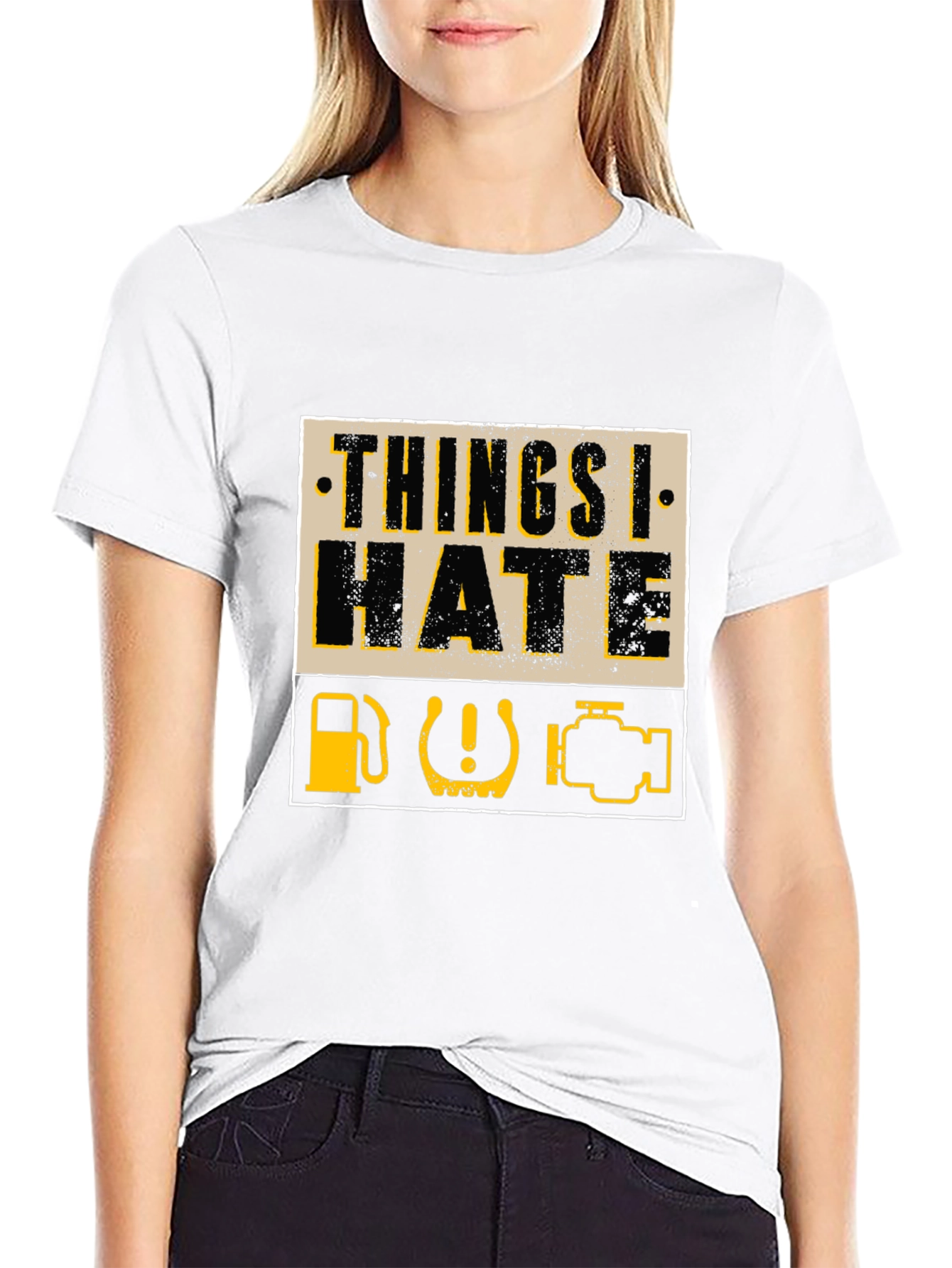 Things I Hate Car Problems Funny Mechanic T-Shirt