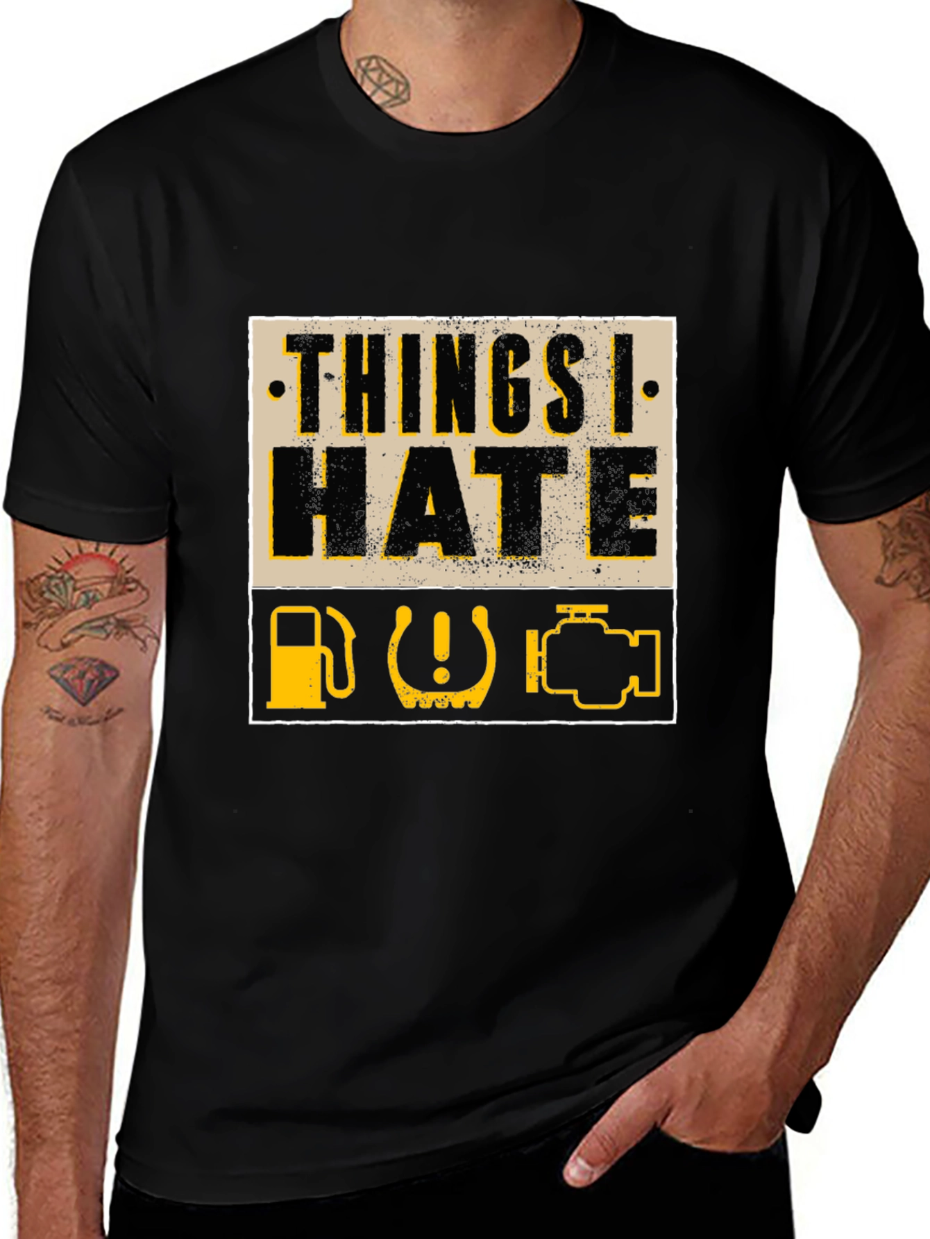 Things I Hate Car Problems Funny Mechanic T-Shirt