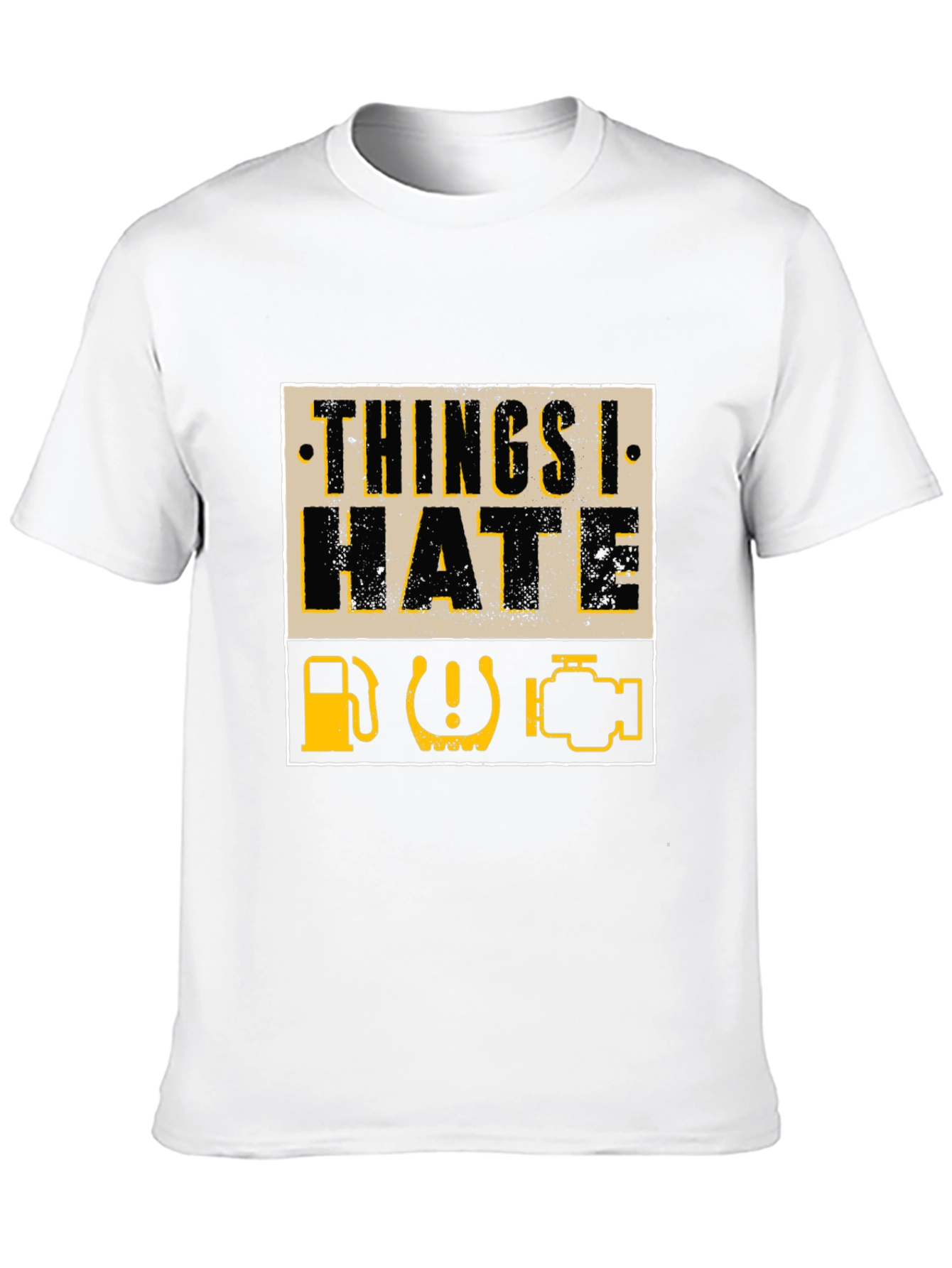 Things I Hate Car Problems Funny Mechanic T-Shirt