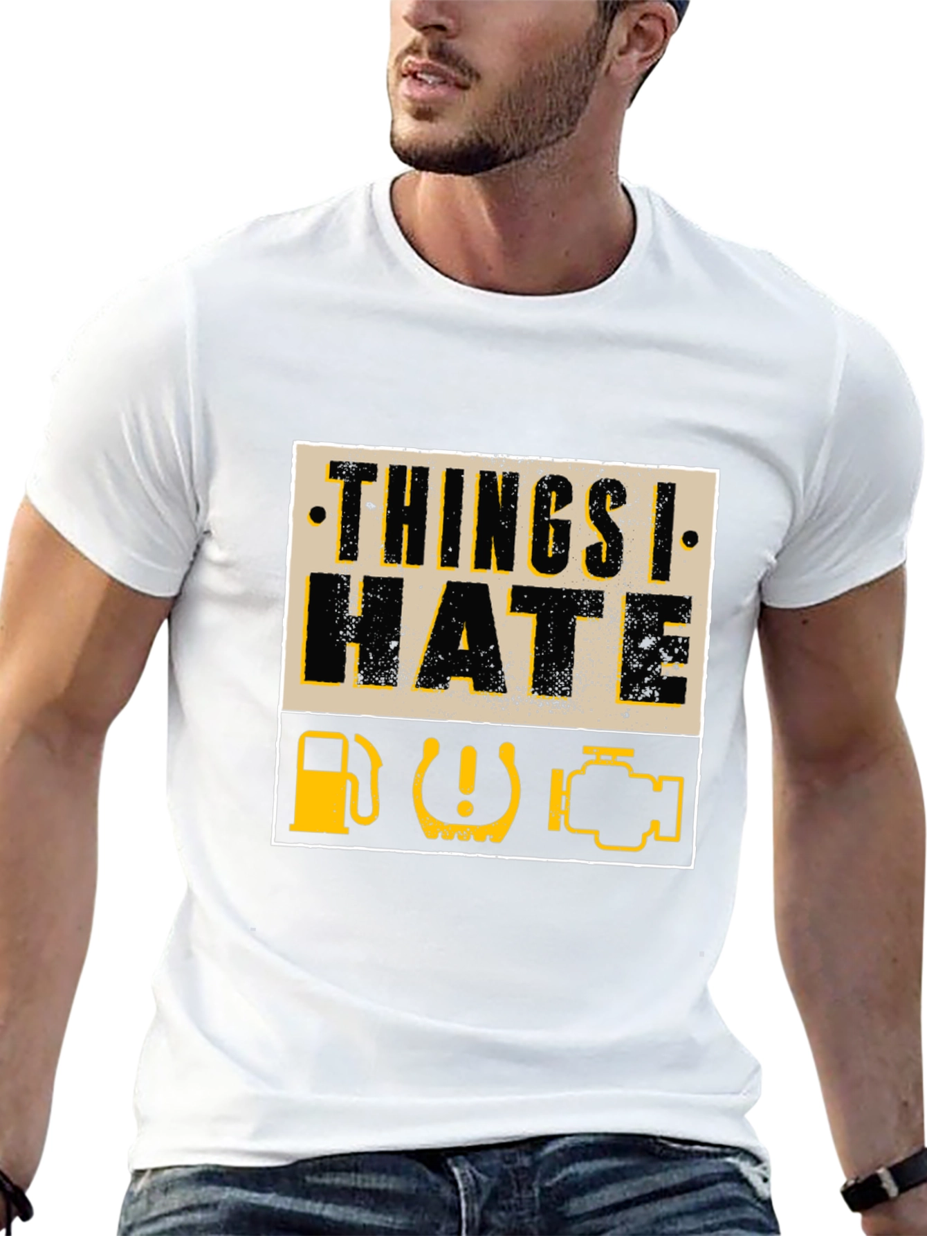 Things I Hate Car Problems Funny Mechanic T-Shirt