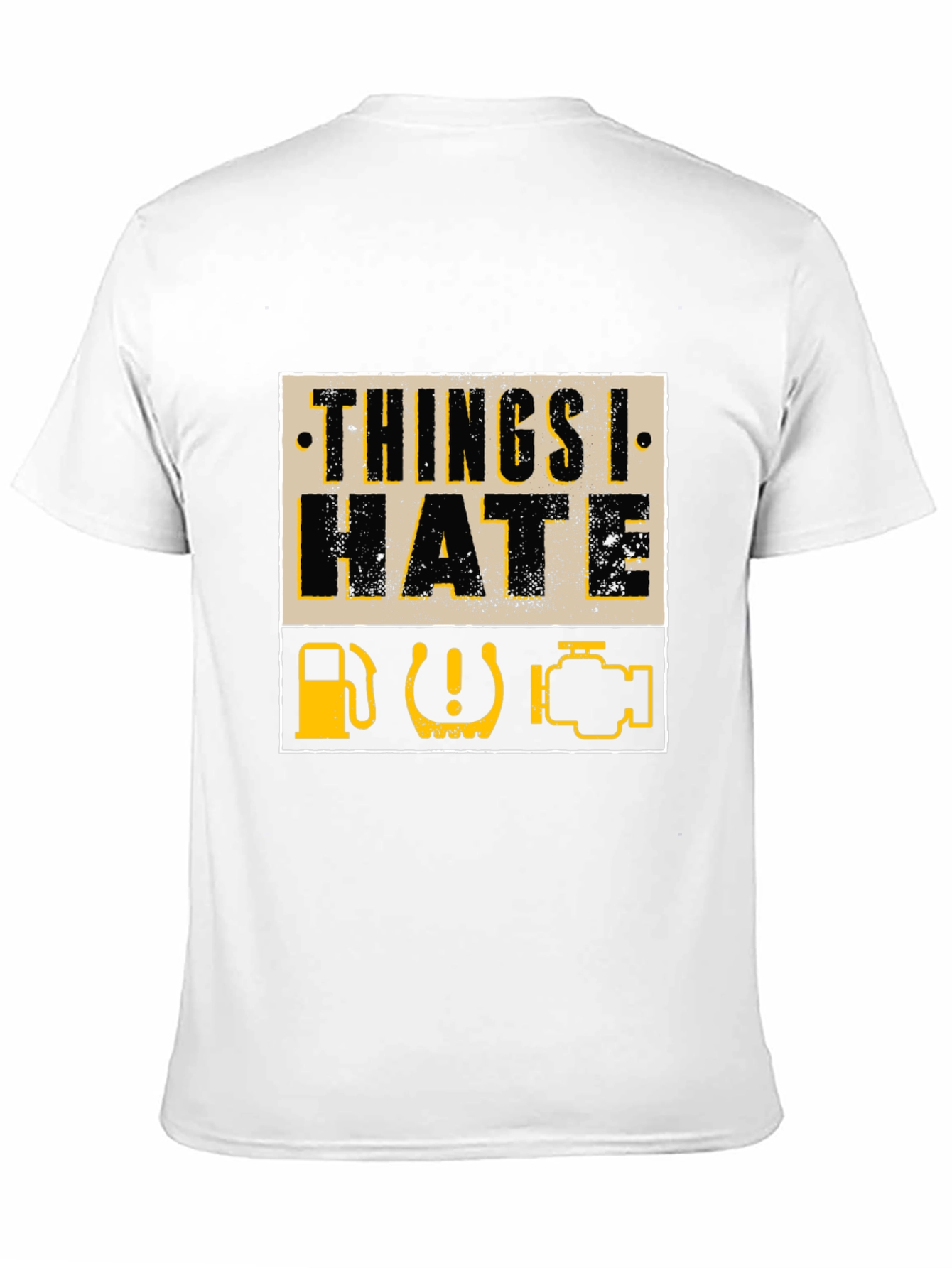 Things I Hate Car Problems Funny Mechanic T-Shirt