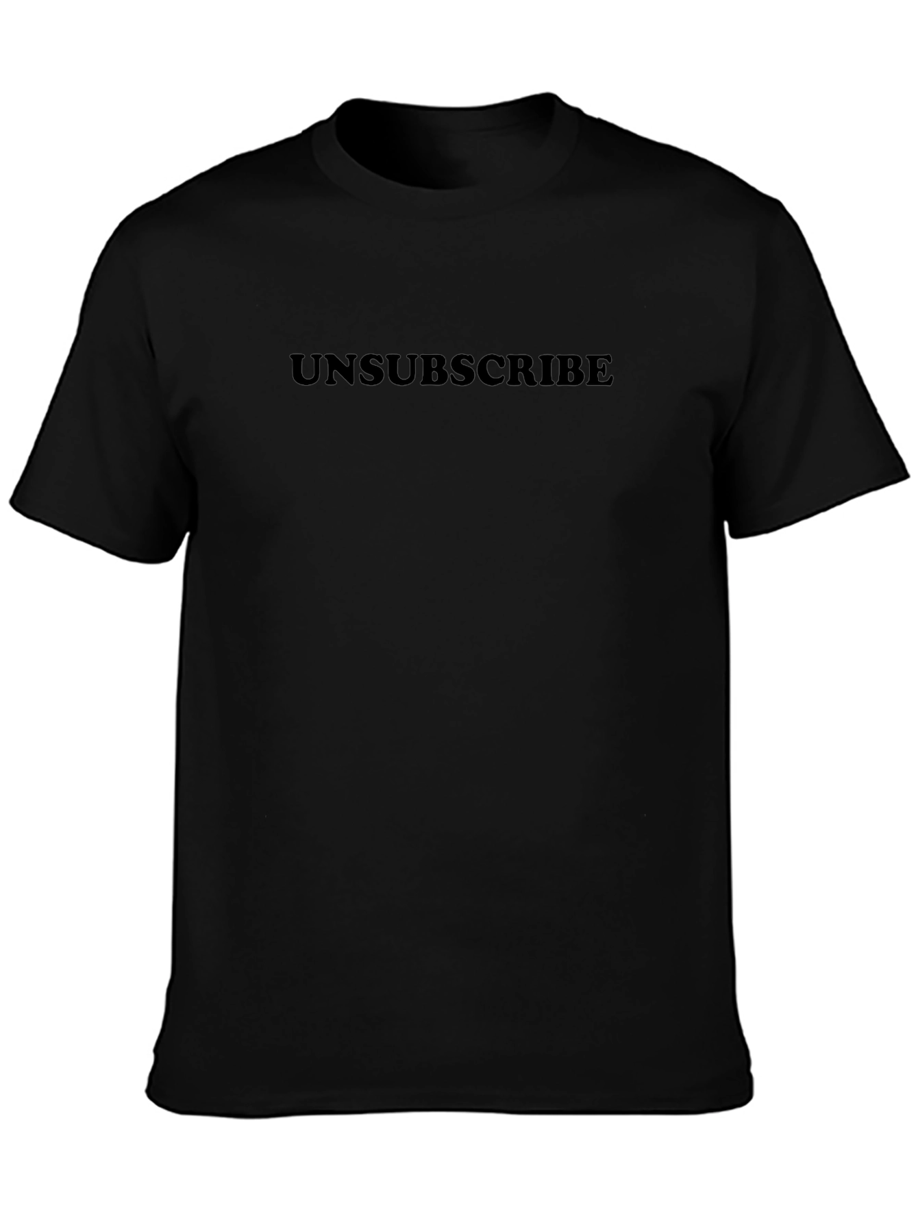 Unsubscribe Graphic Tee - Modern Casual Wear