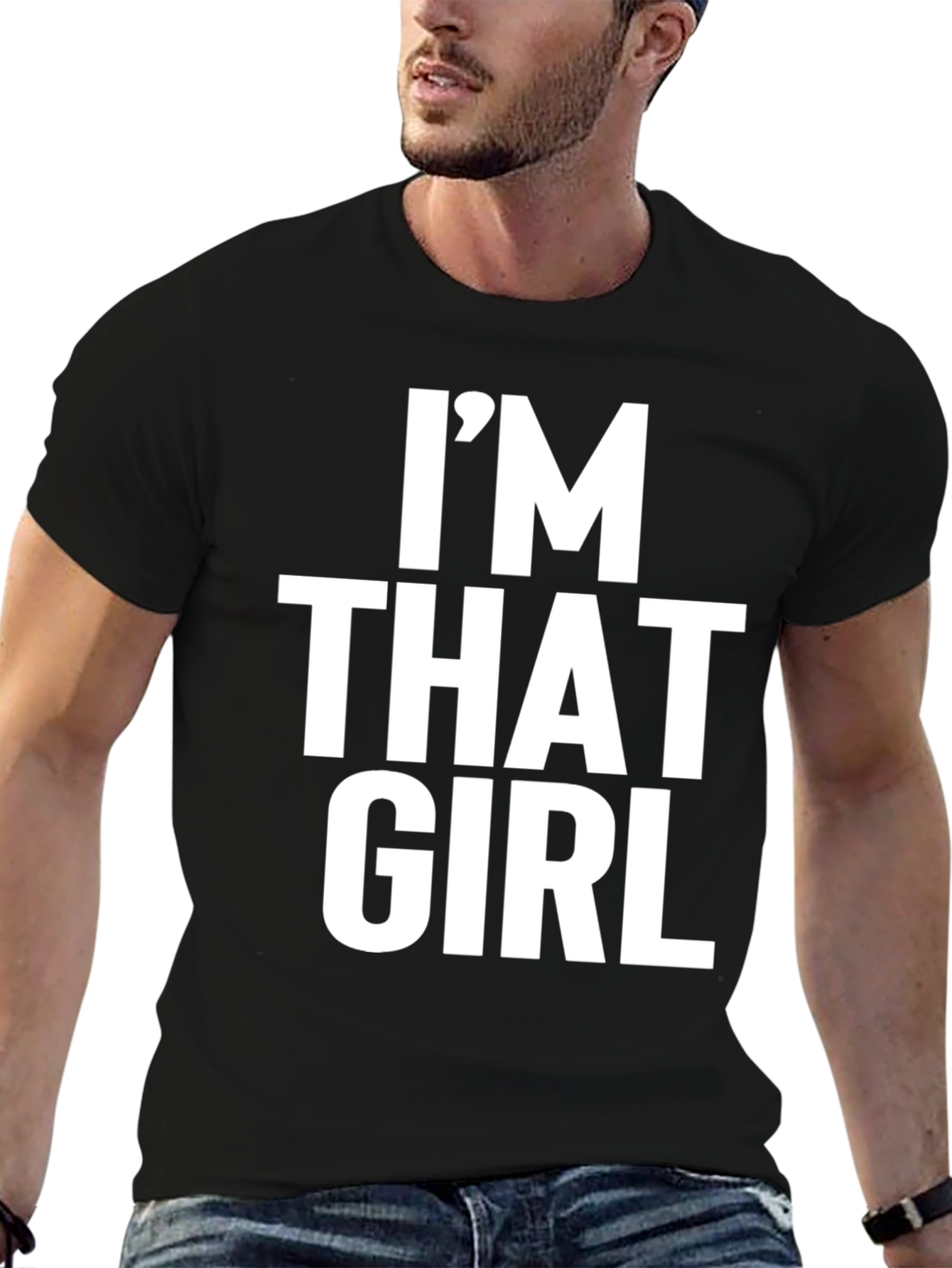 IM THAT GIRL Graphic Tee - Unisex Black T-Shirt