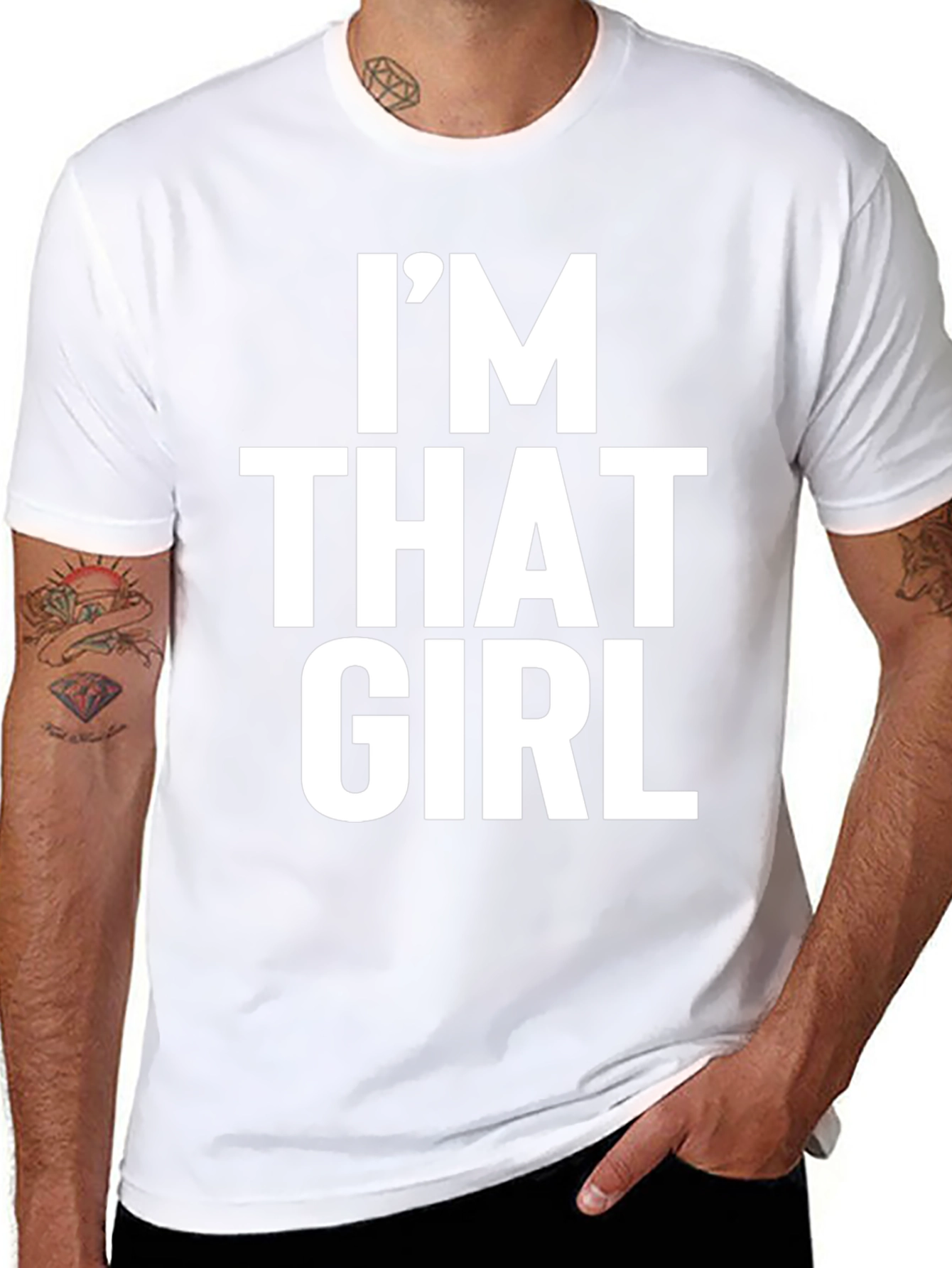 IM THAT GIRL Graphic Tee - Unisex Black T-Shirt