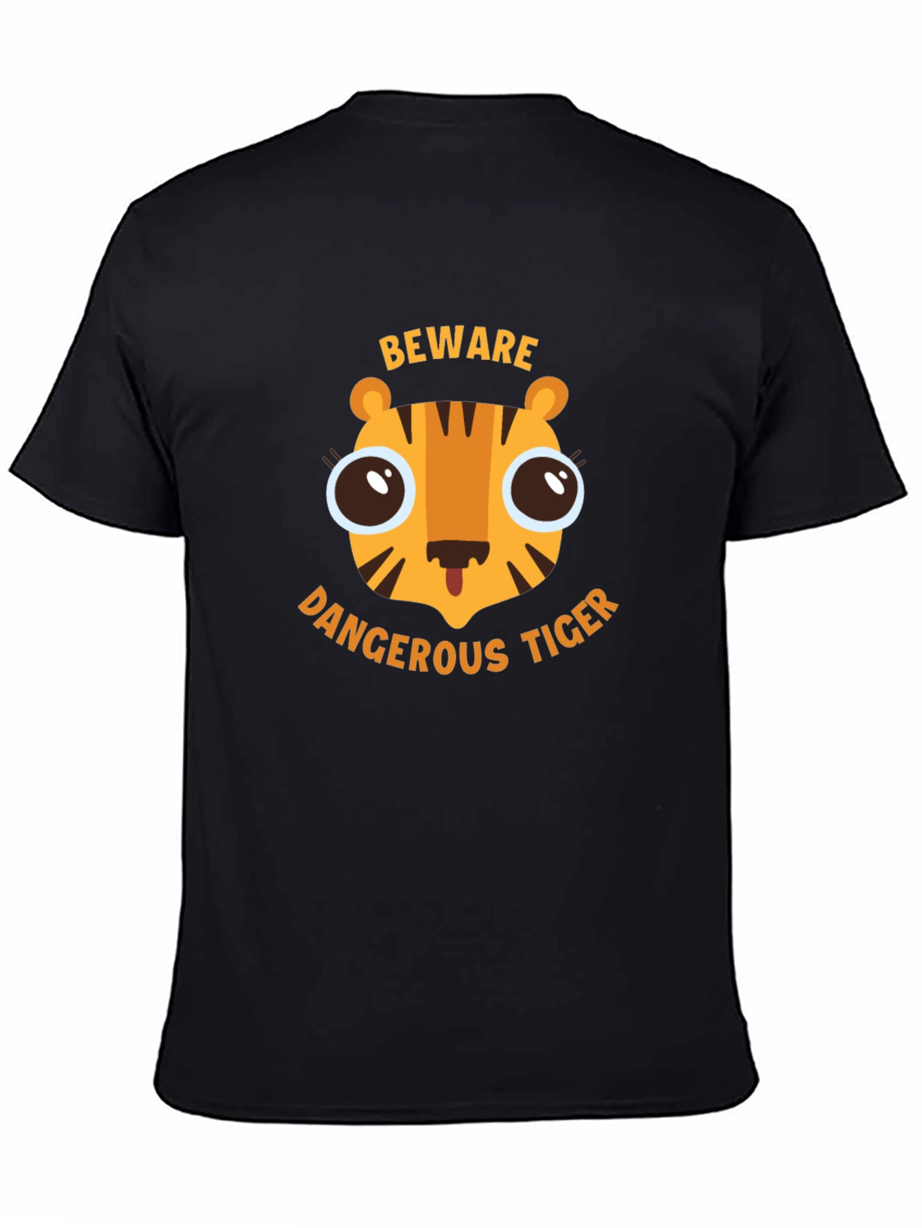 Beware Dangerous Tiger Graphic Tee