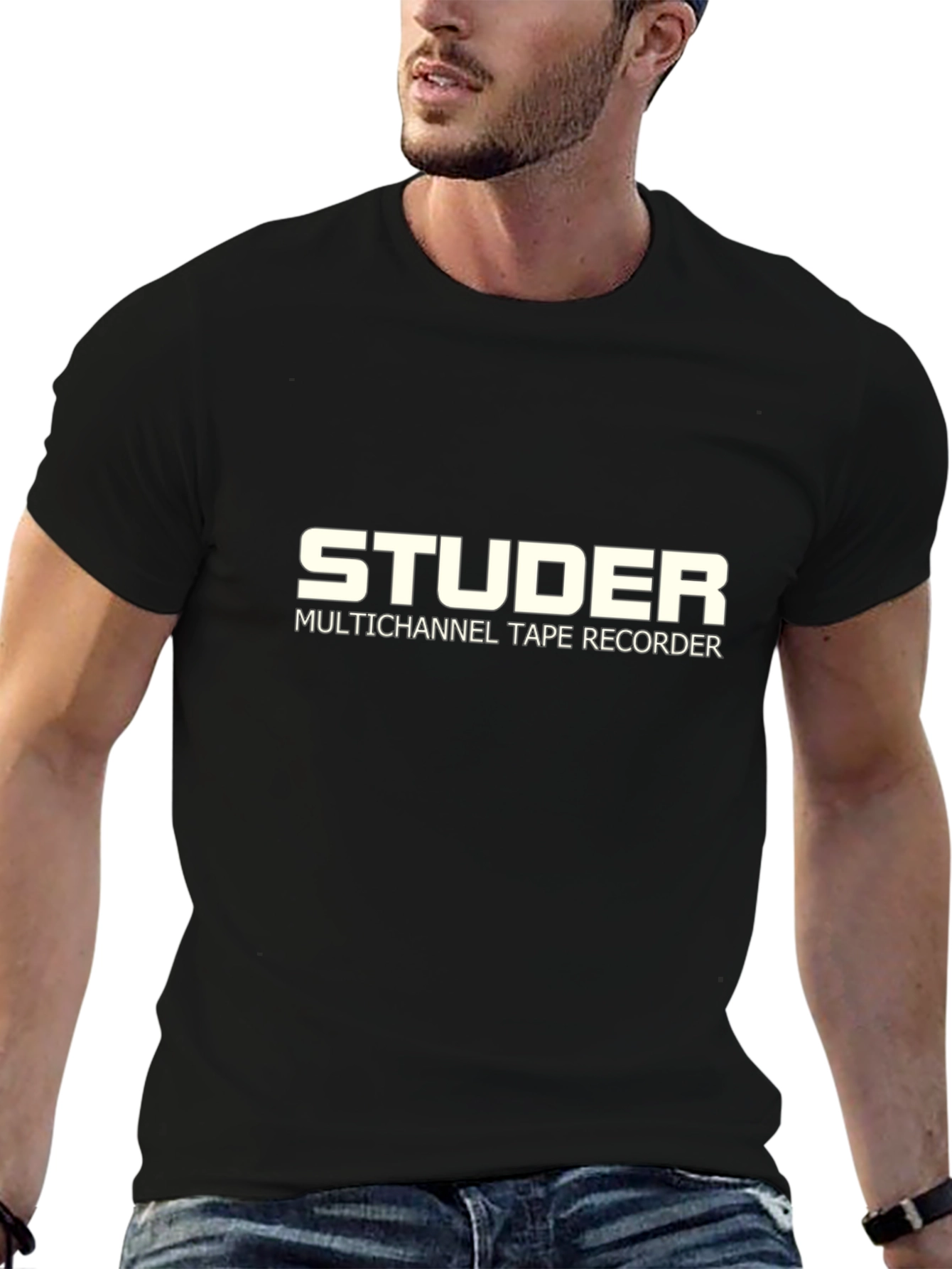 Studer Multichannel Tape Recorder Black Tee