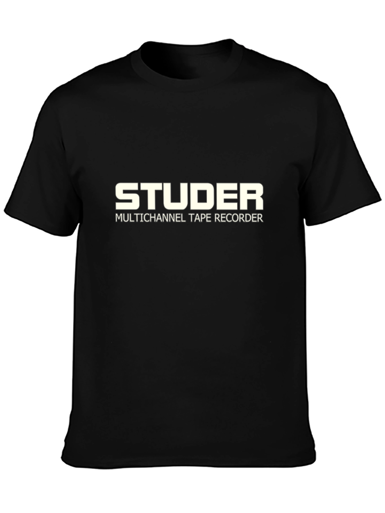 Studer Multichannel Tape Recorder Black Tee