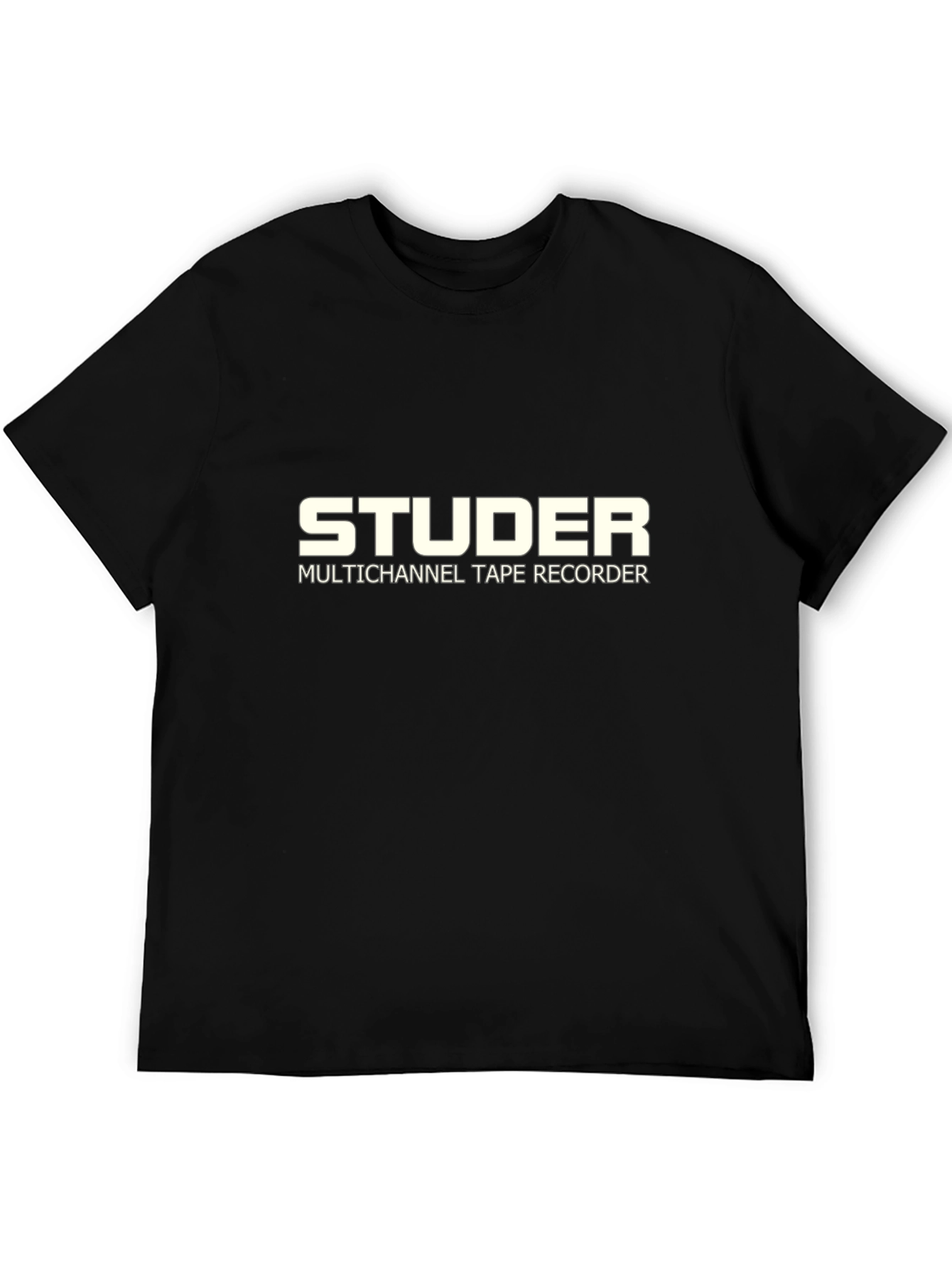 Studer Multichannel Tape Recorder Black Tee
