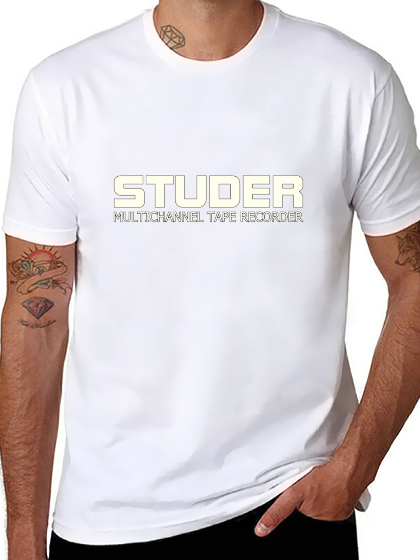 Studer Multichannel Tape Recorder Black Tee