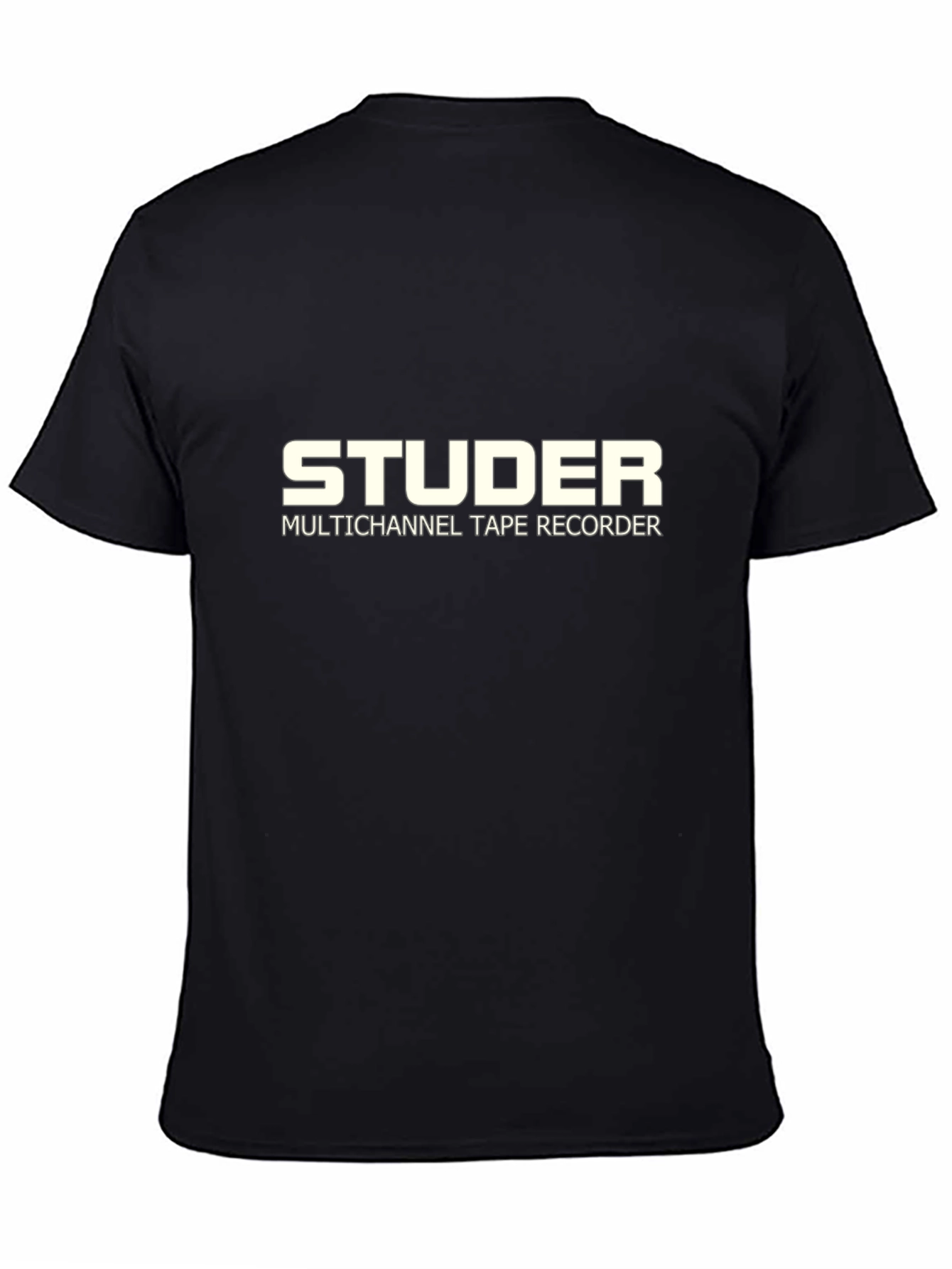 Studer Multichannel Tape Recorder Black Tee